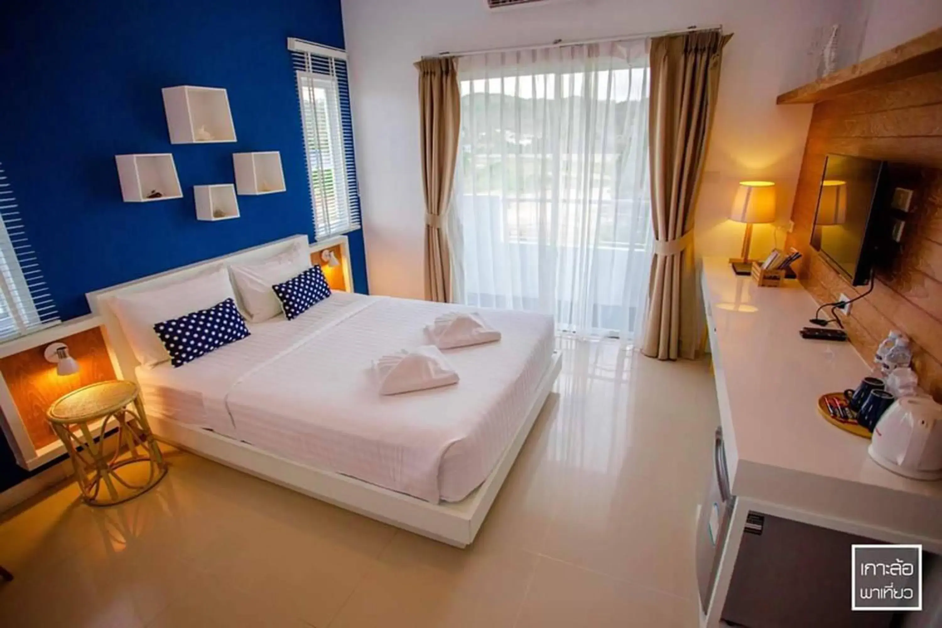 Bed in Chill House at Naiyang Bed in Chill House at Naiyang