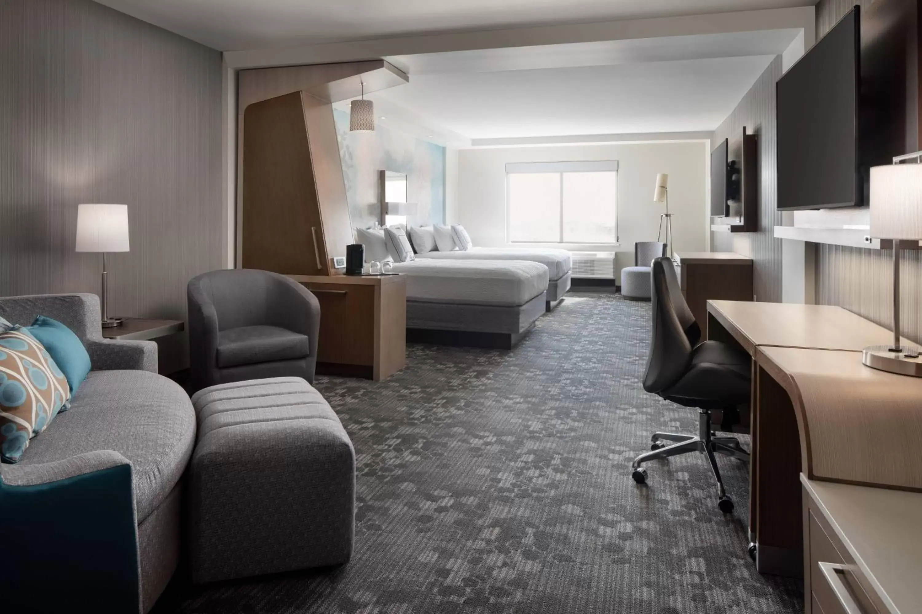 Photo of the whole room, Seating Area in Courtyard by Marriott Loveland Fort Collins