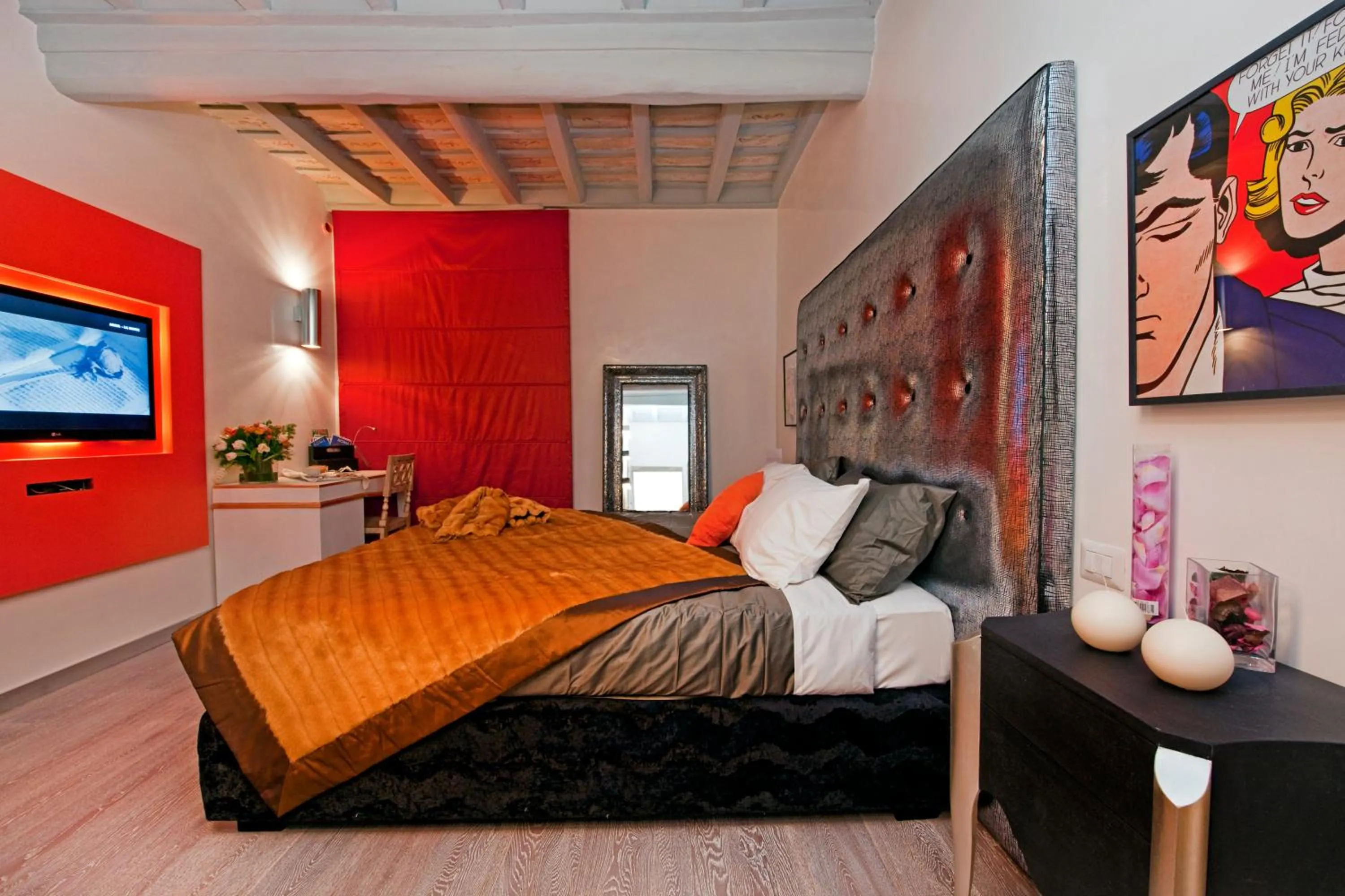 Bed in Pantheon Relais