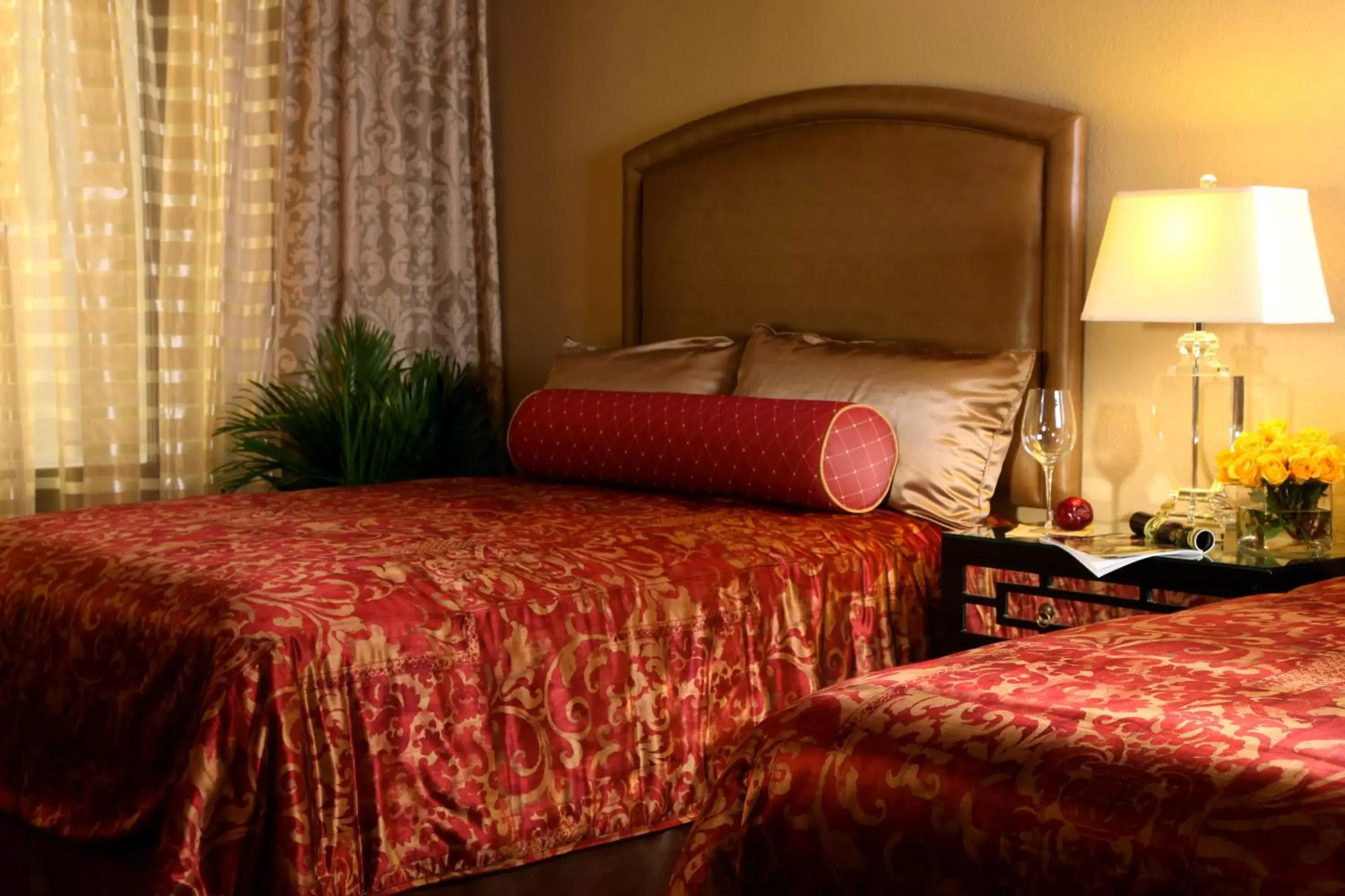 Bed in Jockey Club Suites