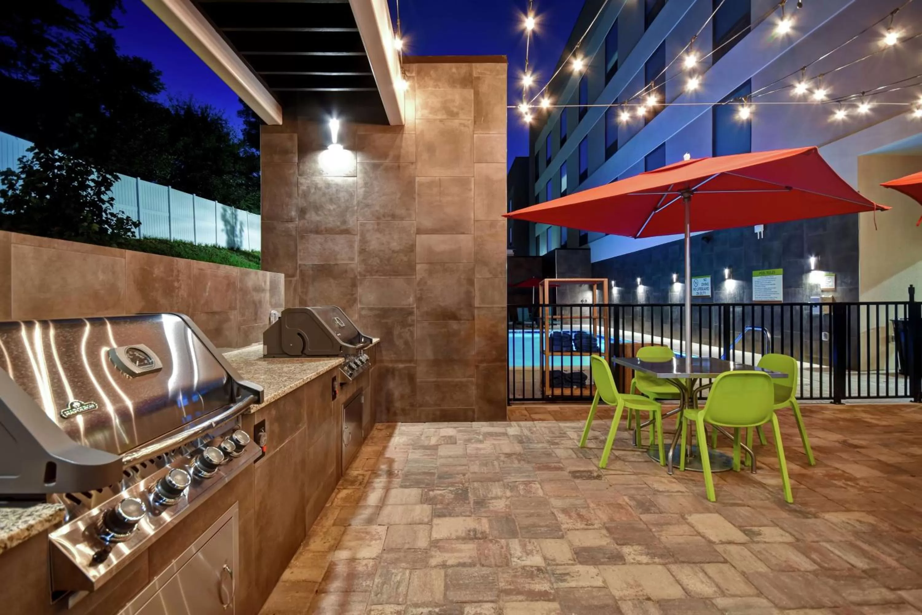 Patio in Home2 Suites By Hilton Birmingham/Fultondale, Al