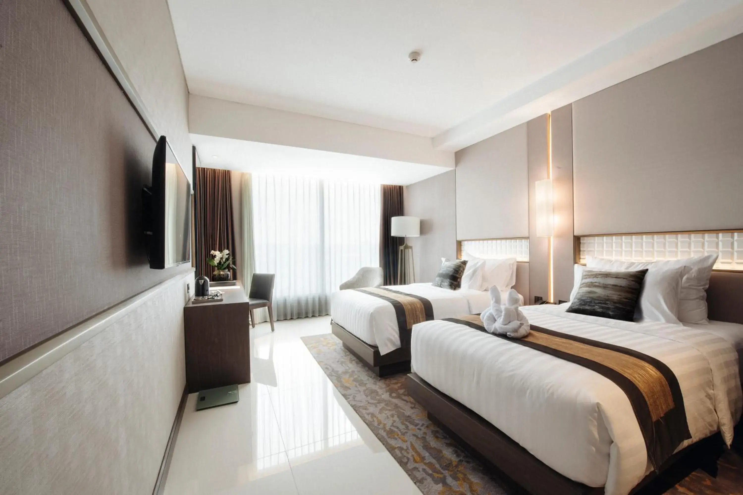 Bed in GRAMM HOTEL by Ambarrukmo - Formerly Grand Ambarrukmo Yogyakarta