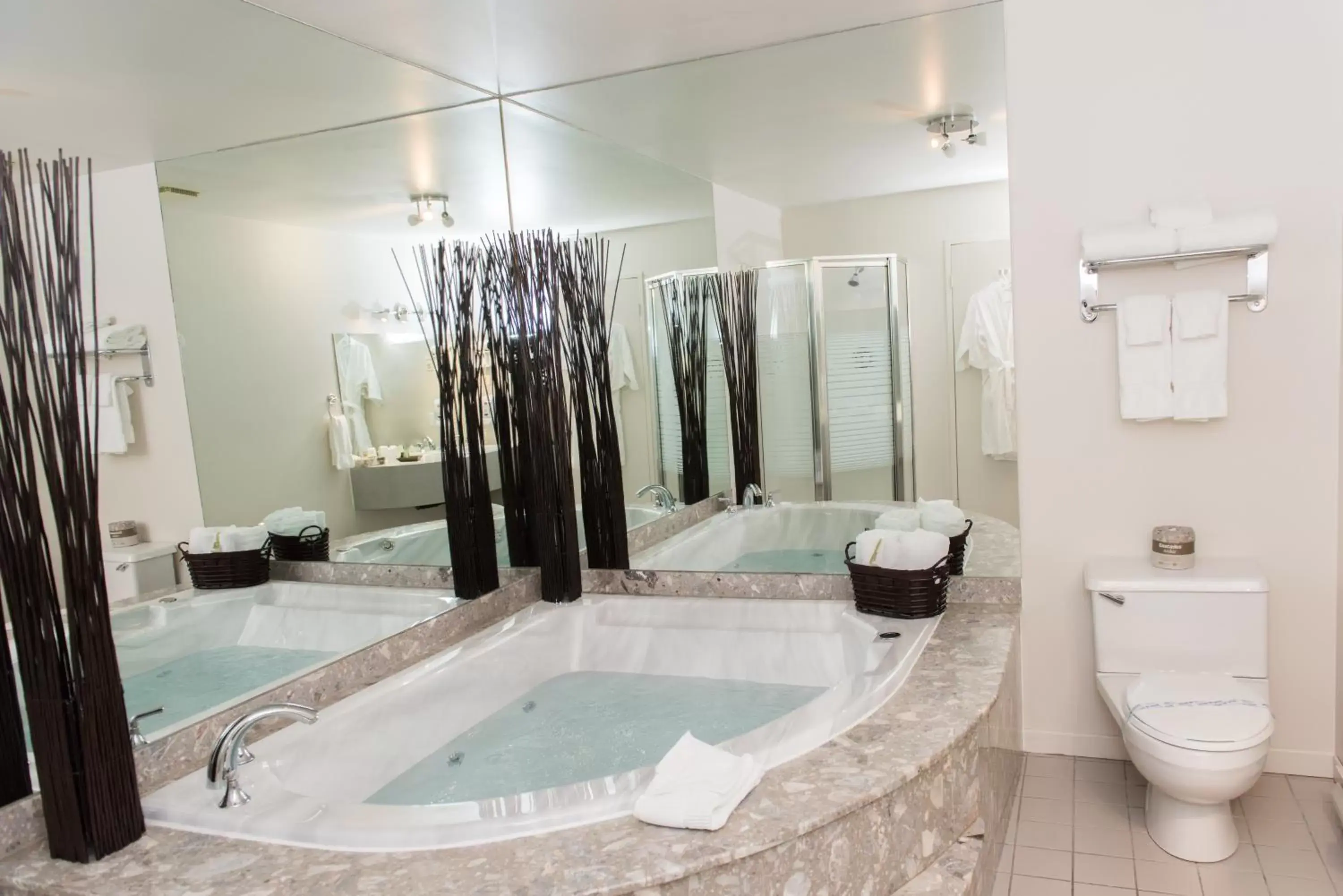 Toilet, Bathroom in Hôtel Le Floral