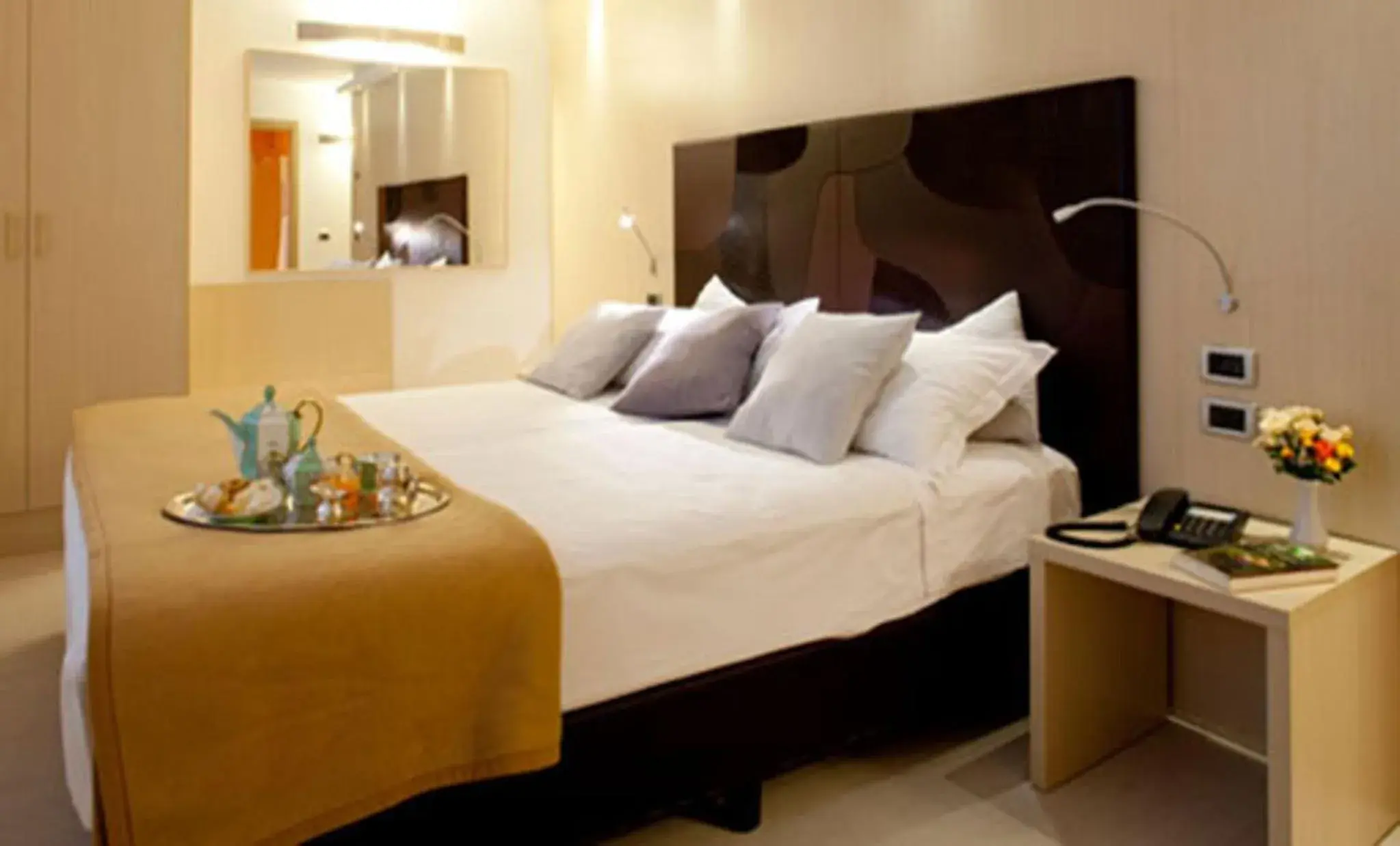 Bed in Hotel Ristorante Ramandolo