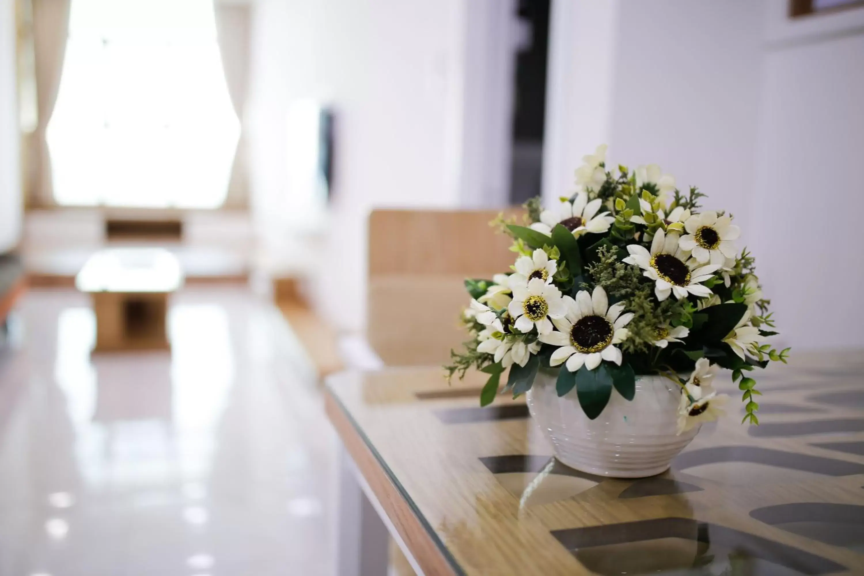 Decorative detail in Gold Ocean Apartment