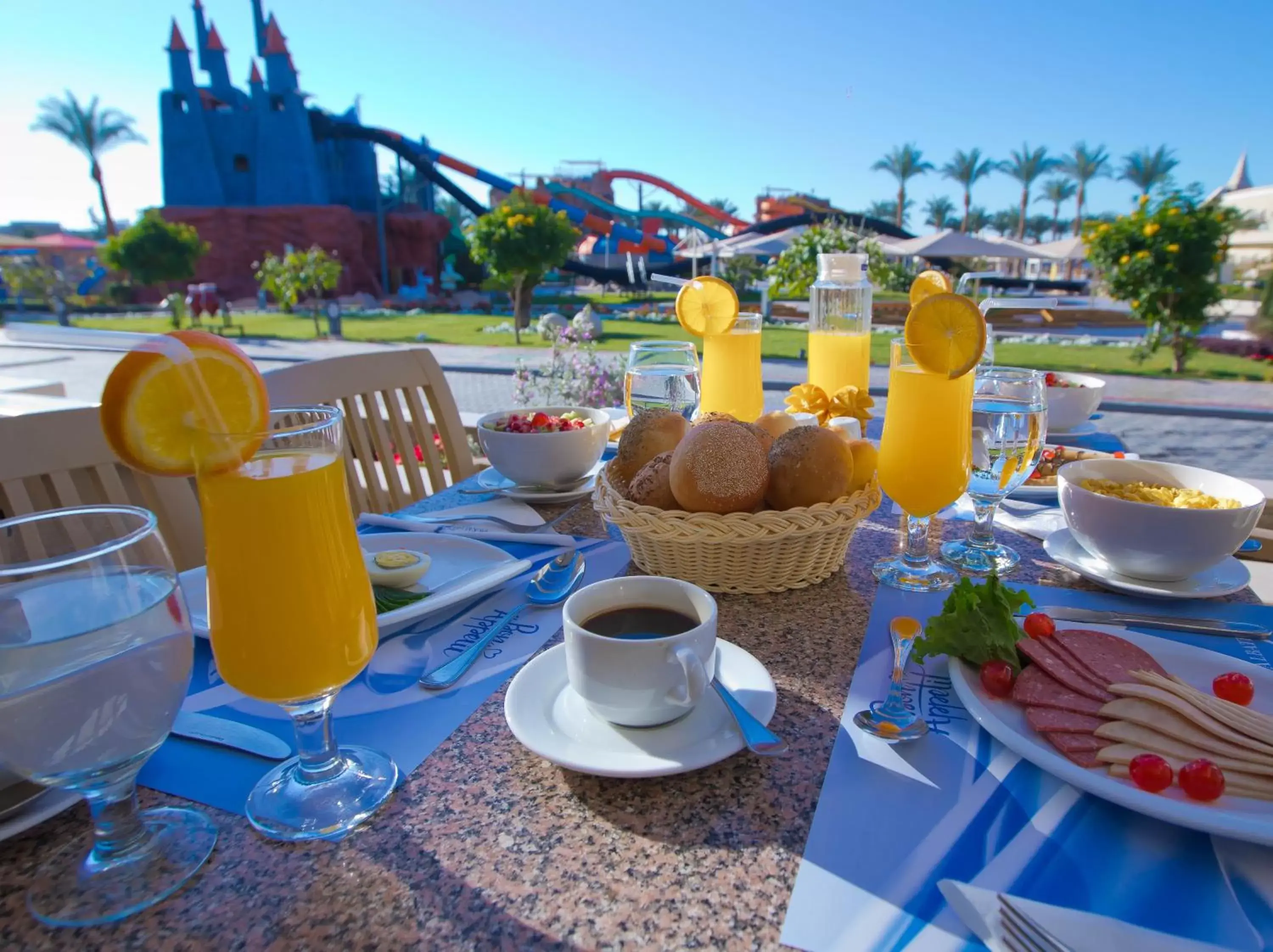 Breakfast in Pickalbatros Aqua Blu Sharm El Sheikh