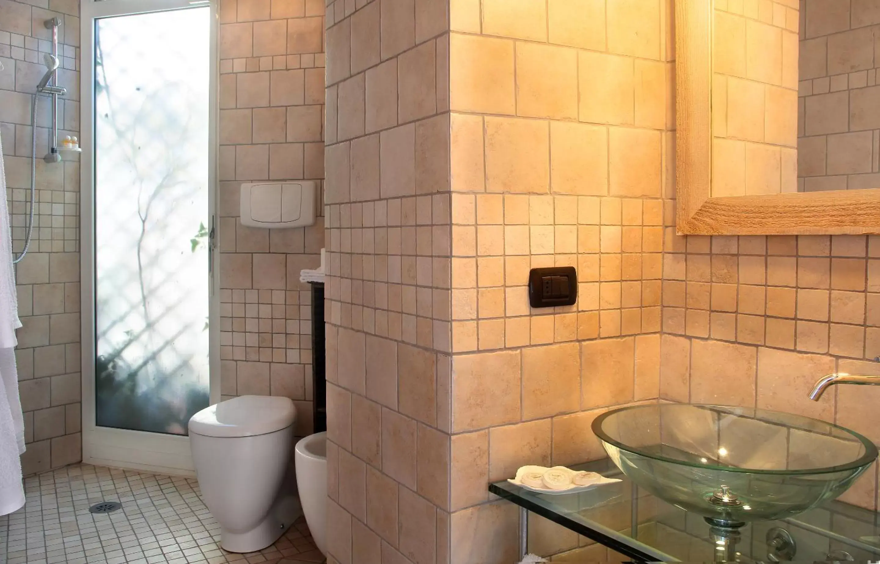 Shower, Bathroom in Arnaboldi Palace