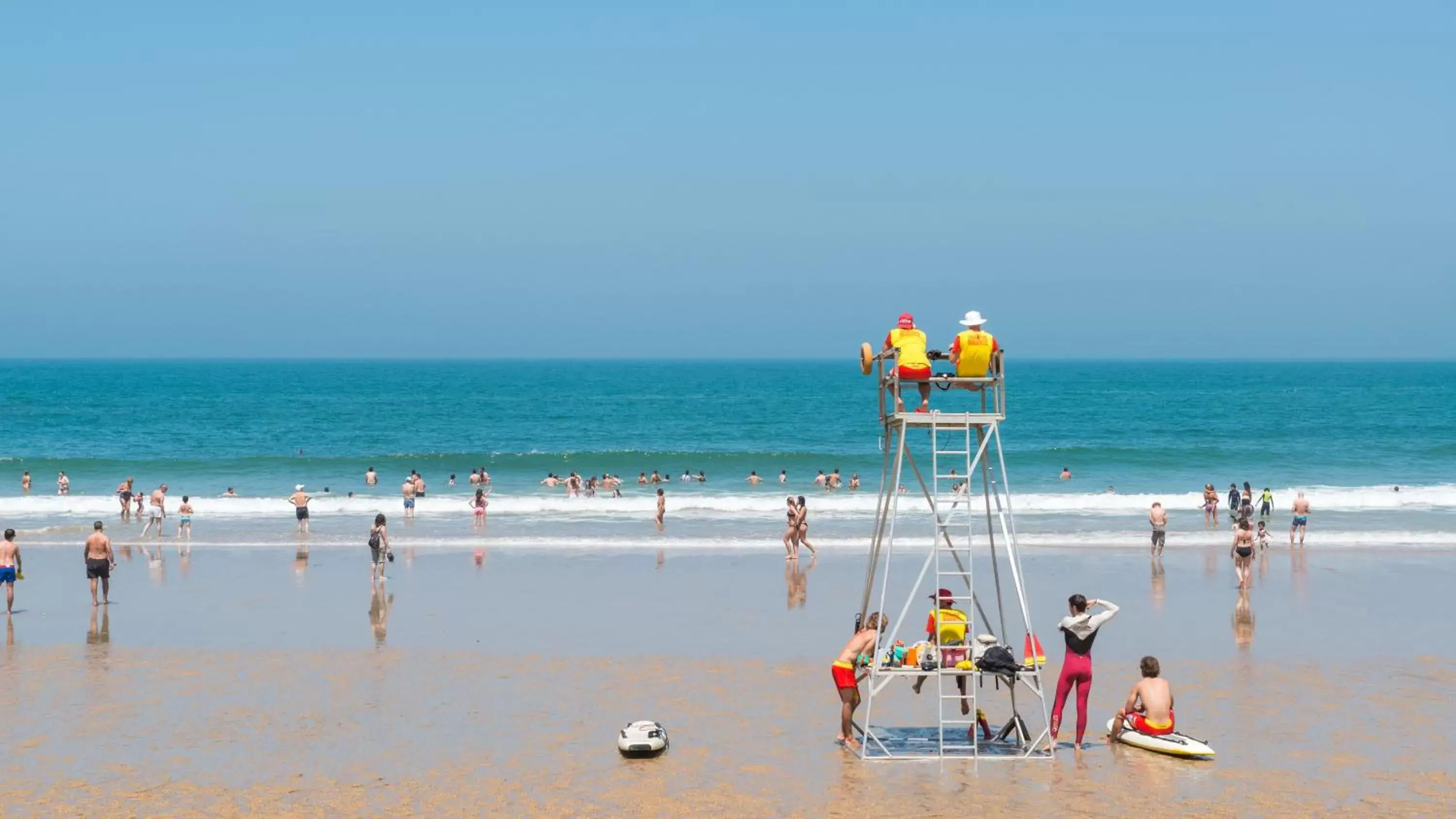 Sea view in Mercure Plaza Biarritz Centre