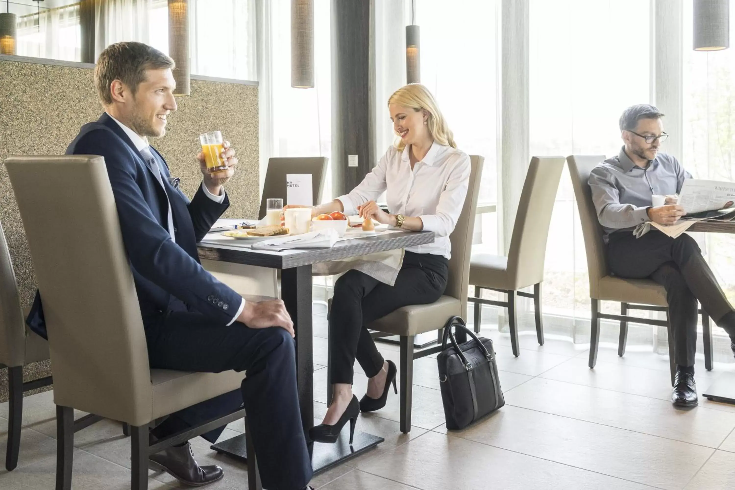 Buffet breakfast, Guests in MY HOTEL Olching