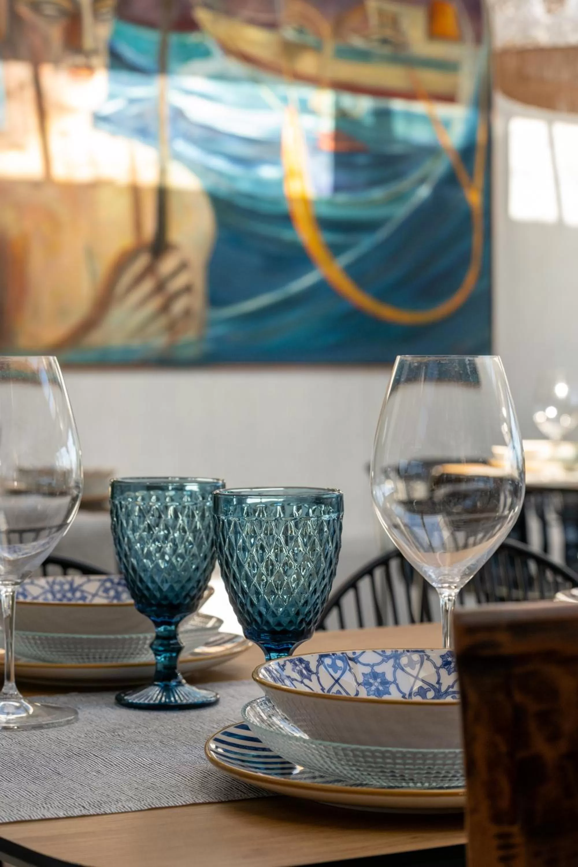 Dining area in finca dos Mares