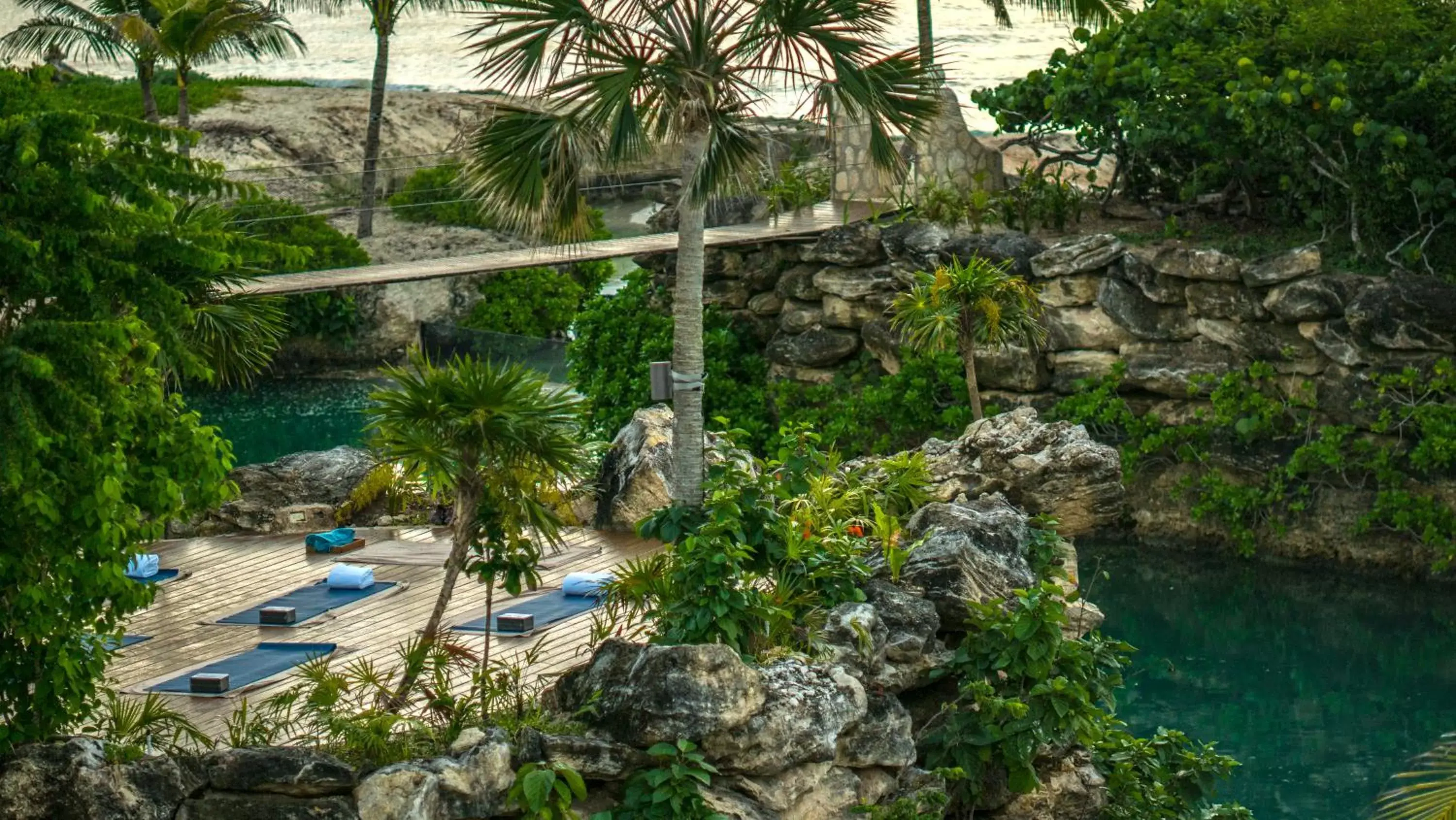 Natural landscape in Hotel Xcaret Mexico All Parks All Fun Inclusive