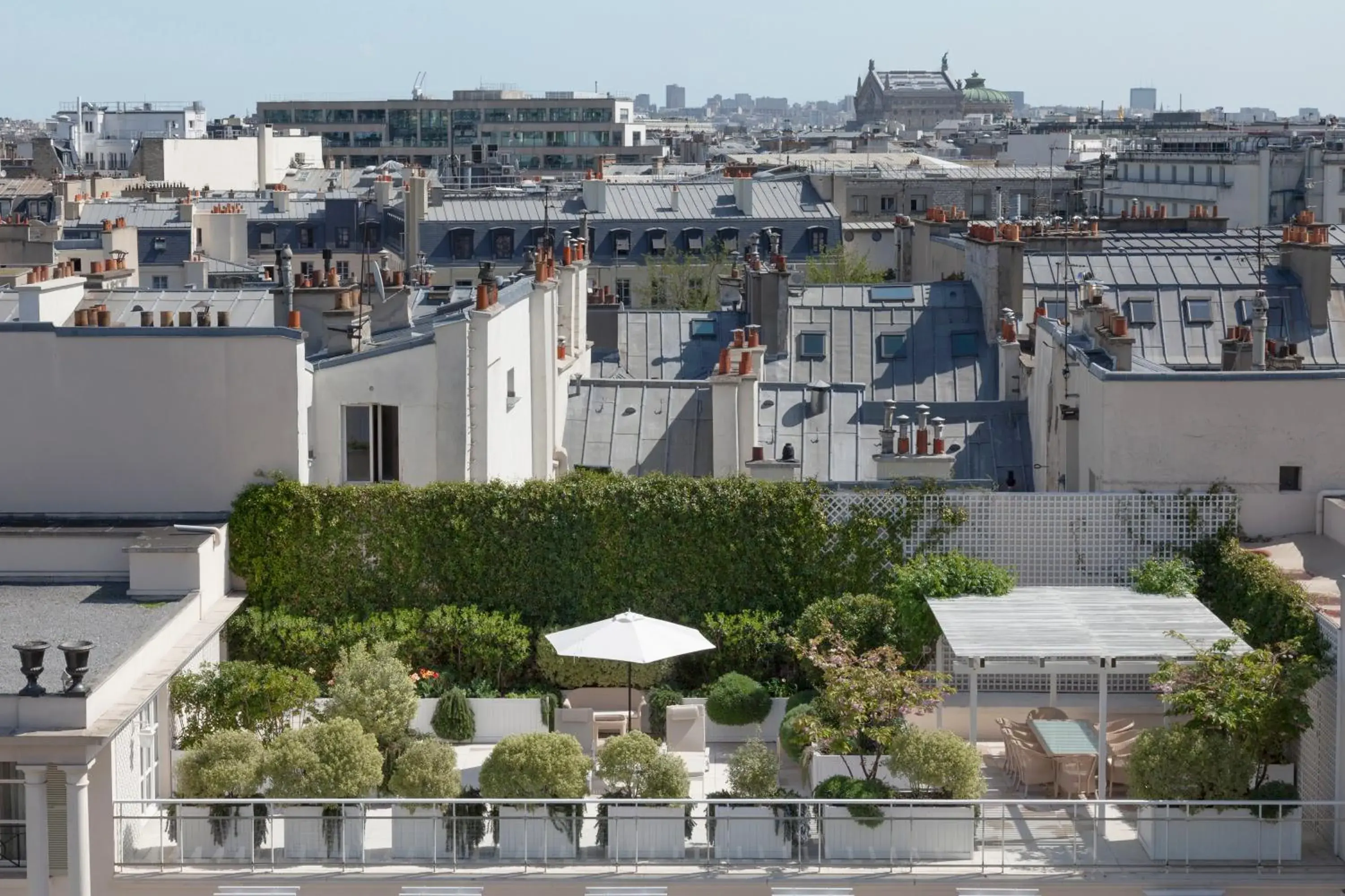 Balcony/Terrace in Le Bristol Paris - an Oetker Collection Hotel