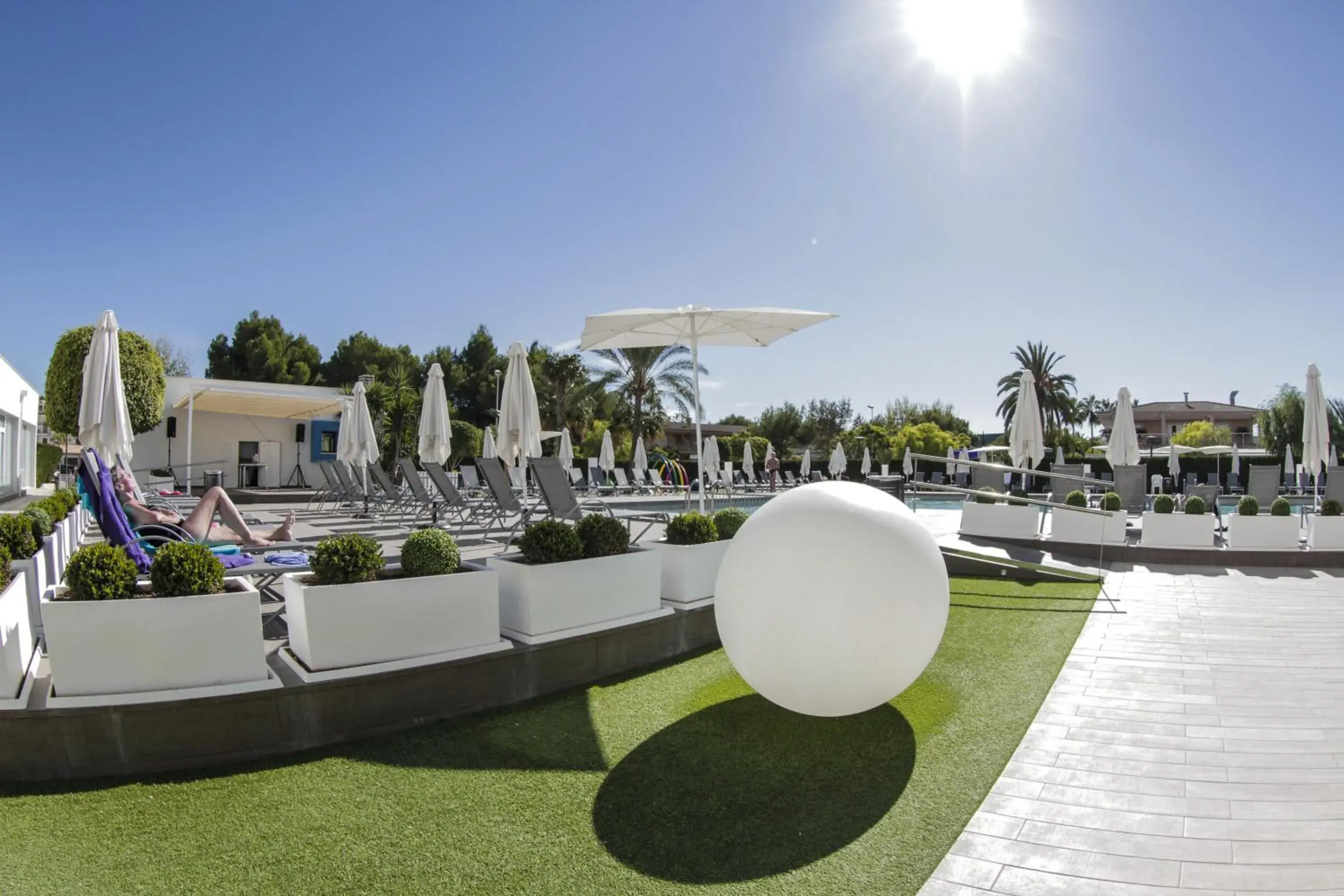 Garden in BQ Delfín Azul Hotel