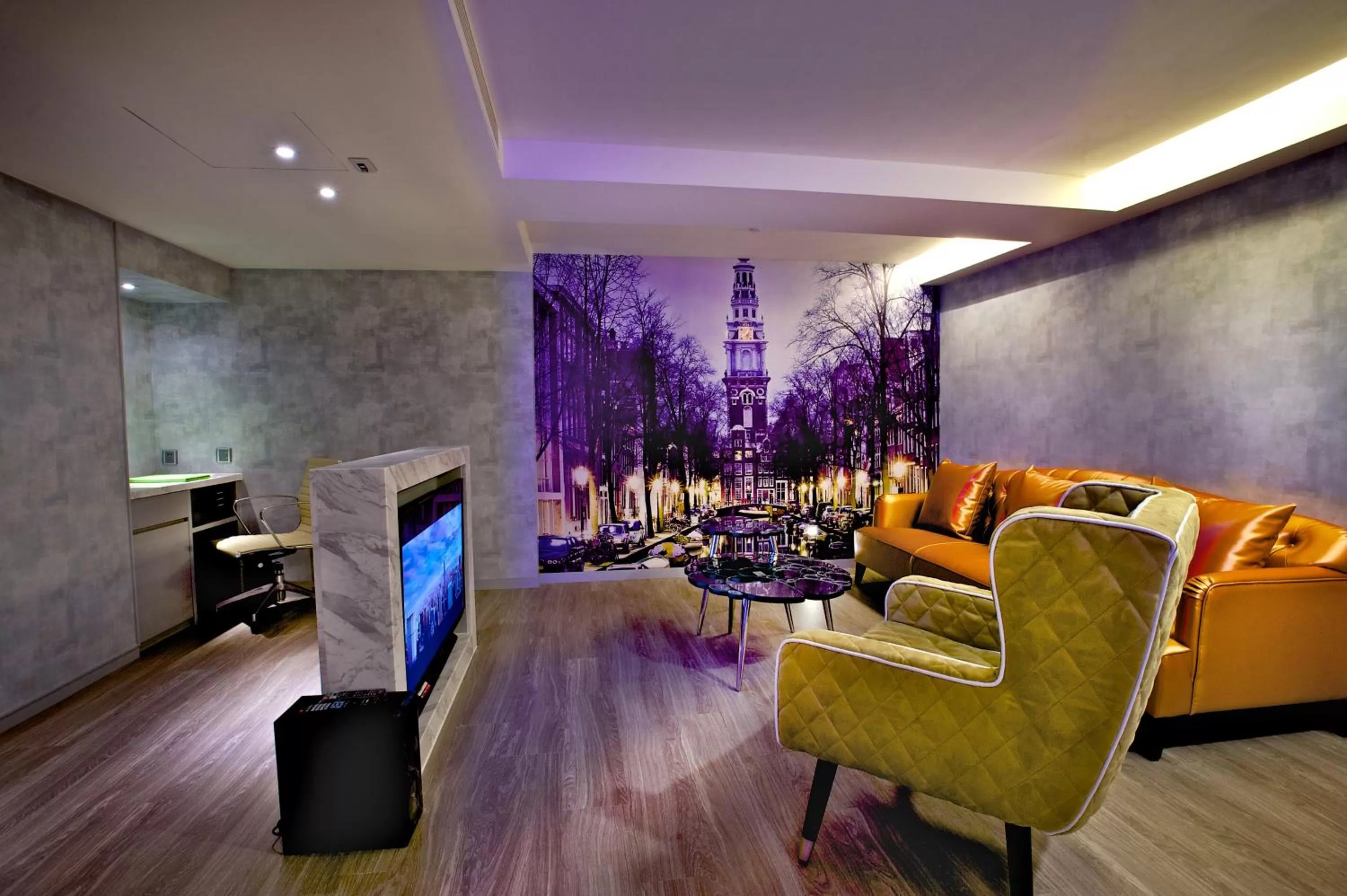 Decorative detail in FX INN Kaohsiung Zhonghua Road Branch