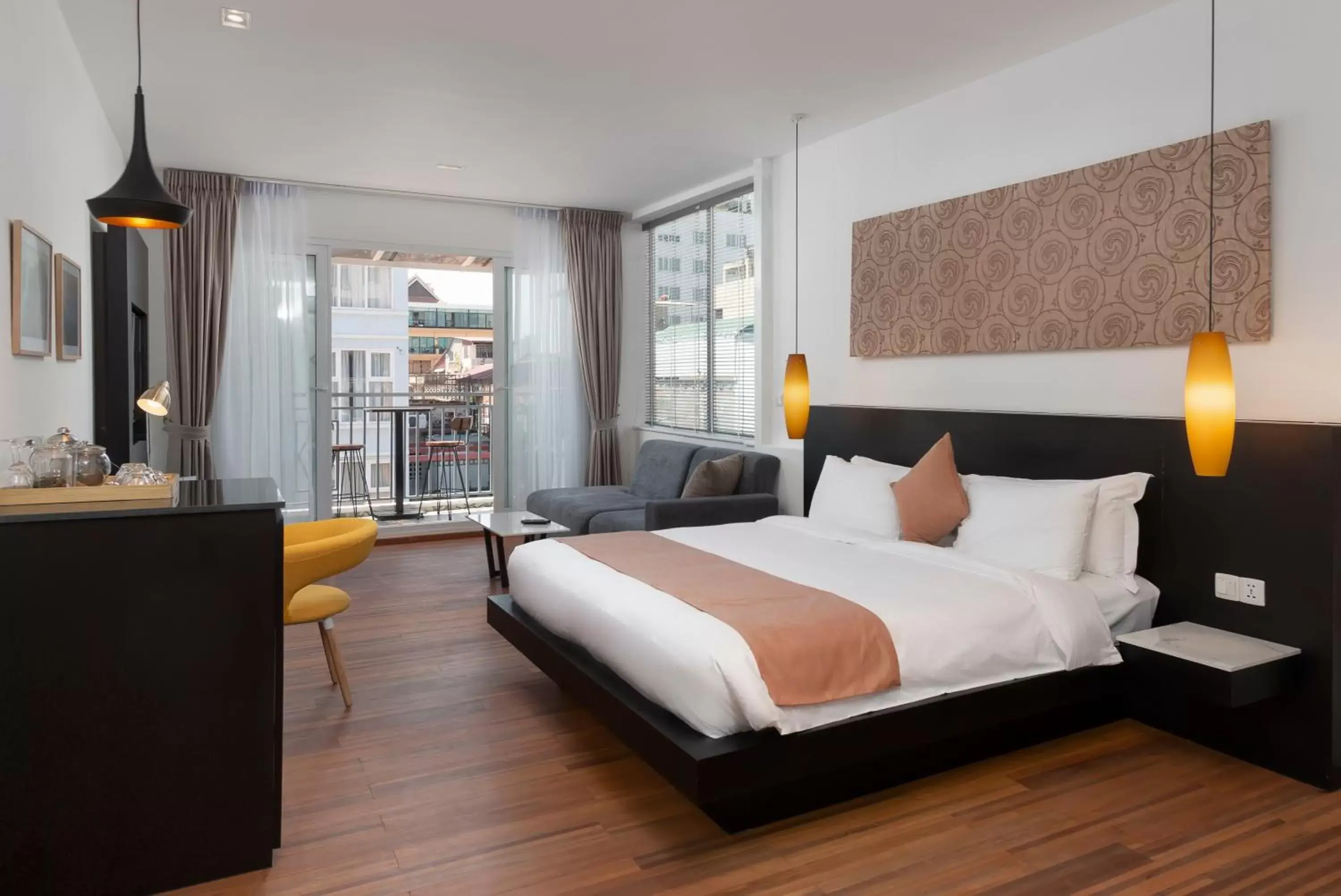 Bed in TAO Riverside Residence