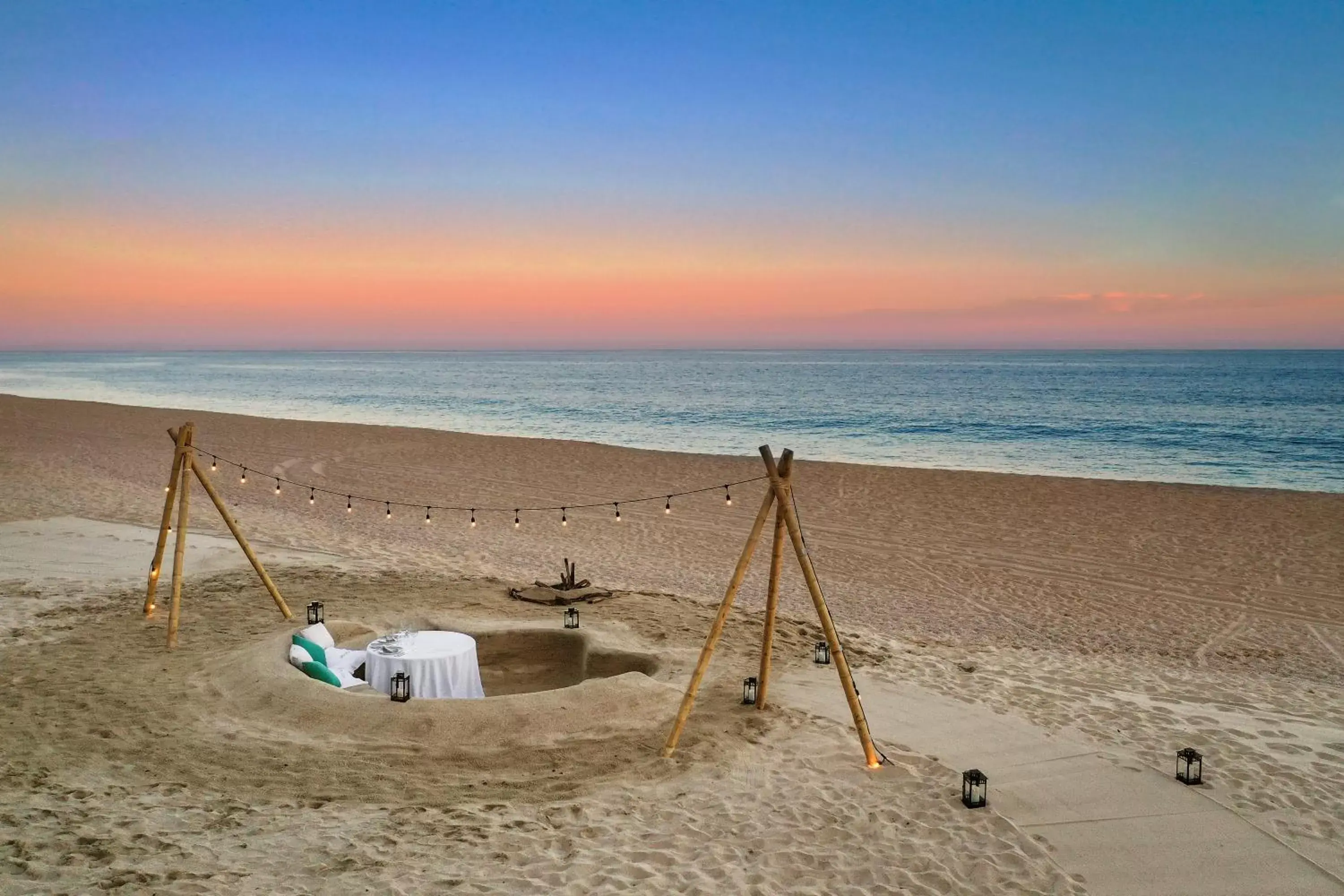 Beach in Garza Blanca Resort & Spa Los Cabos