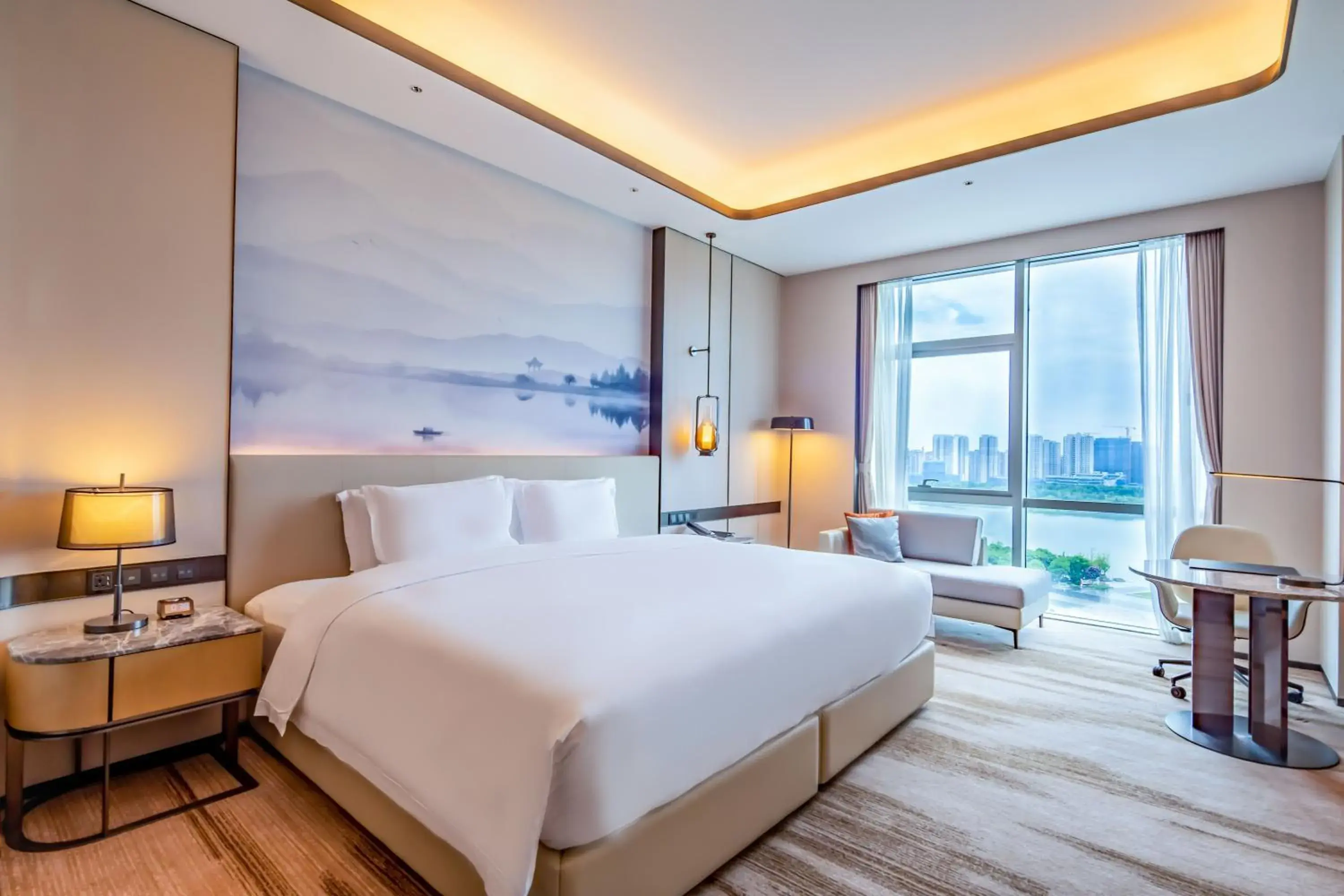 Photo of the whole room, Bed in Pullman Suzhou Taicang Photo of the whole room, Bed in Pullman Suzhou Taicang