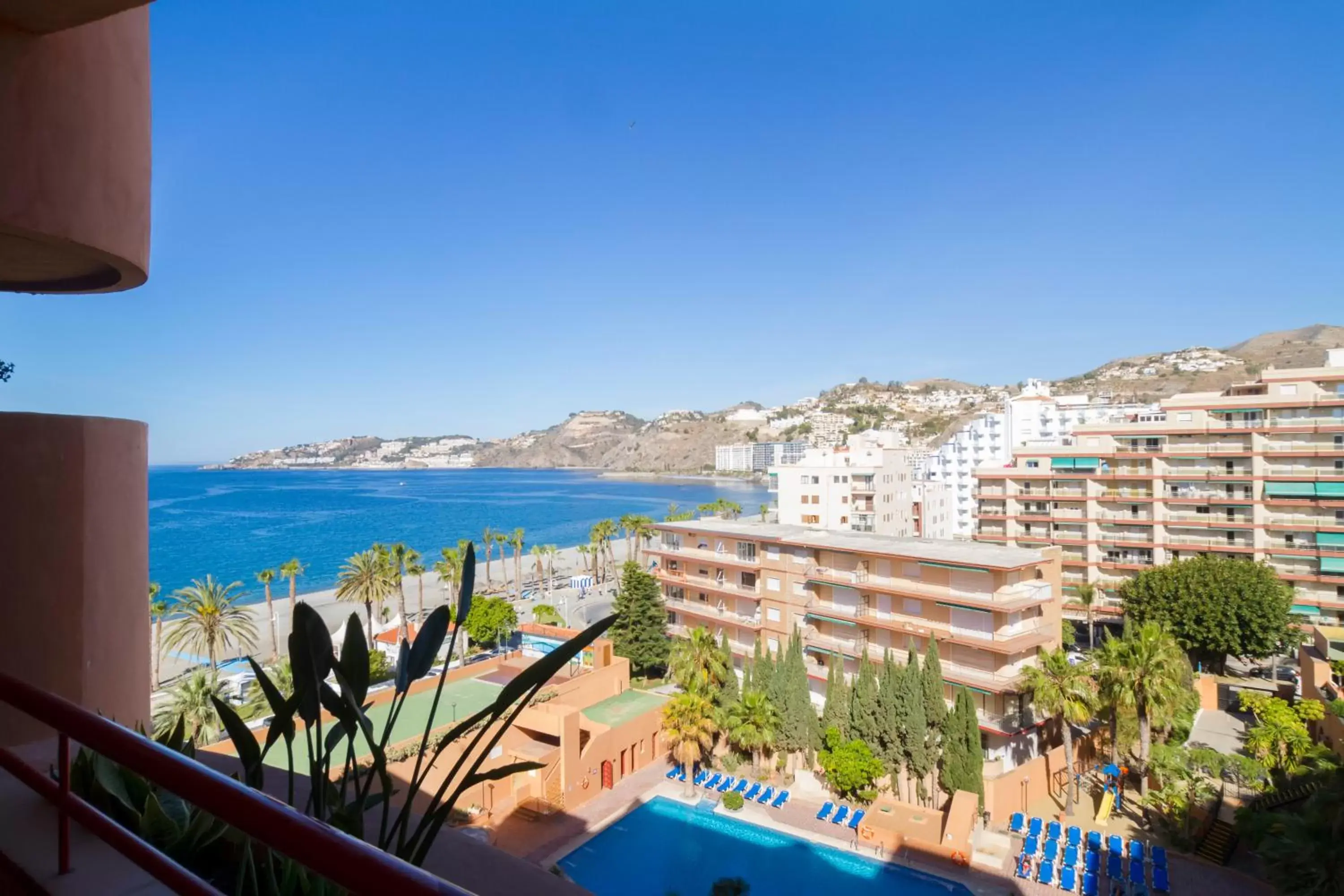 Beach, Pool View in Ibersol Almuñecar Beach & Spa Hotel