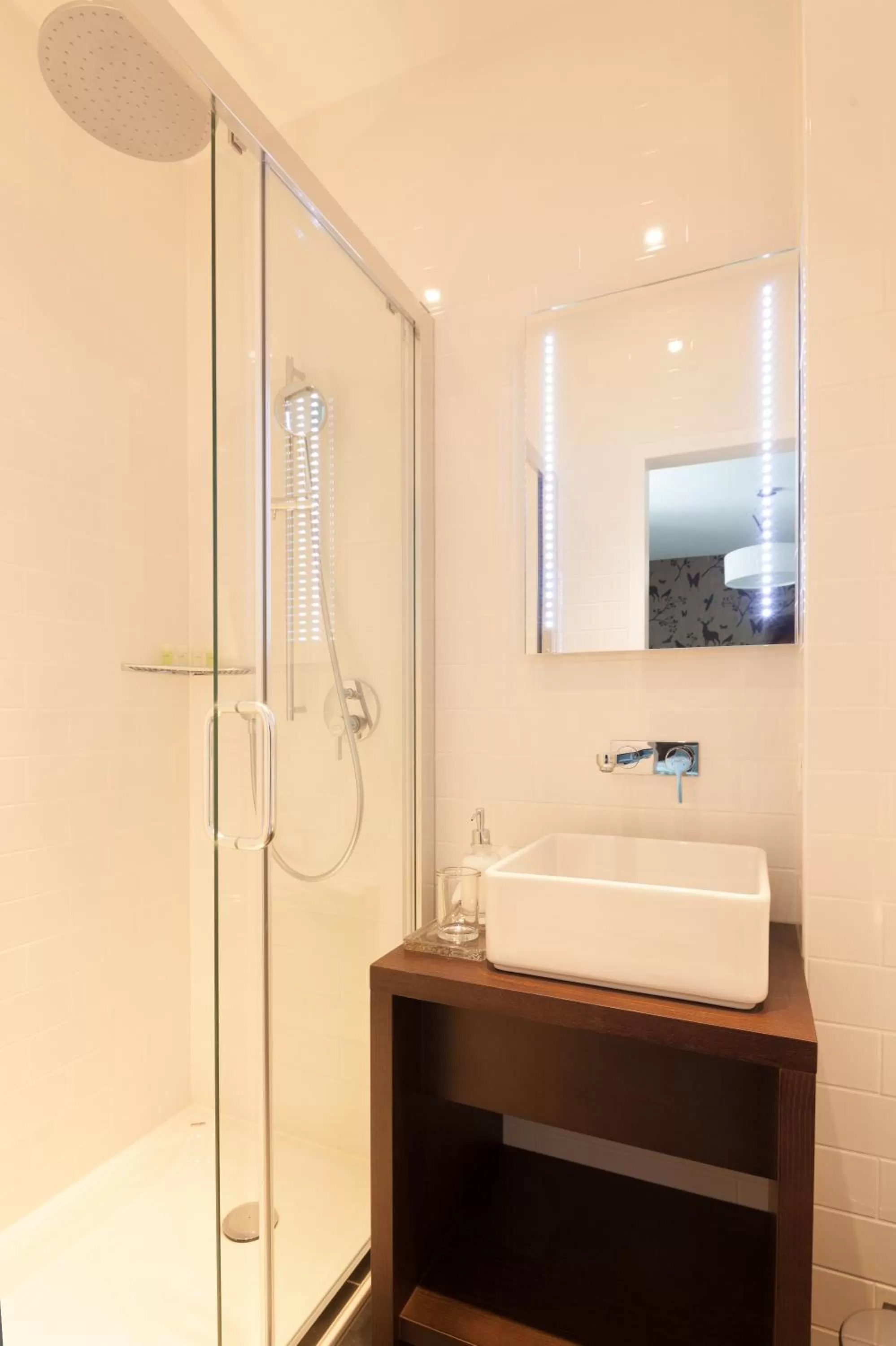 Bathroom in Boutique-Hotel Garni Bellevue Davos Wiesen