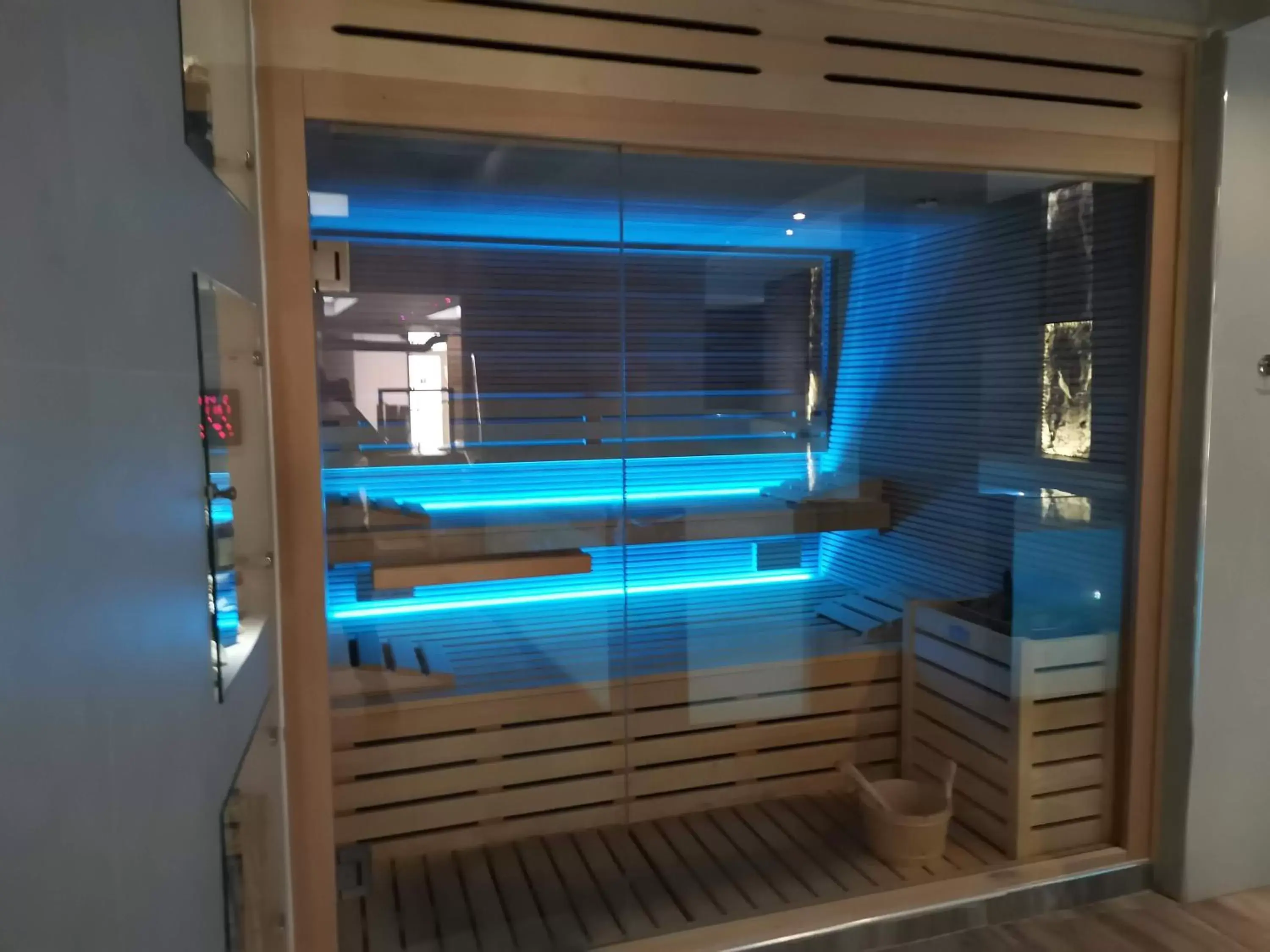 Sauna in Hotel Columbia Wellness & Spa