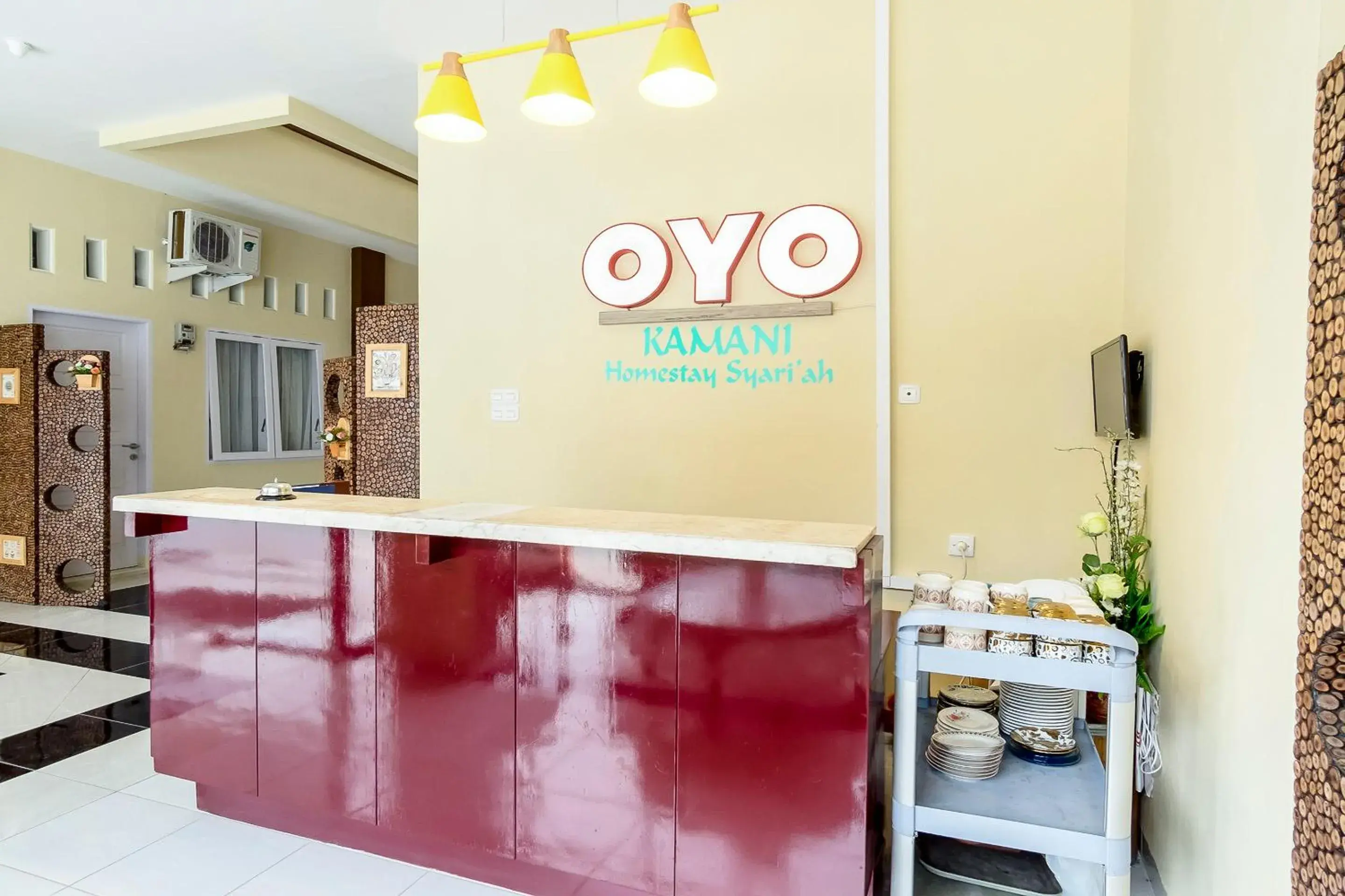 Lobby or reception in OYO 873 Kamani Homestay Syariah