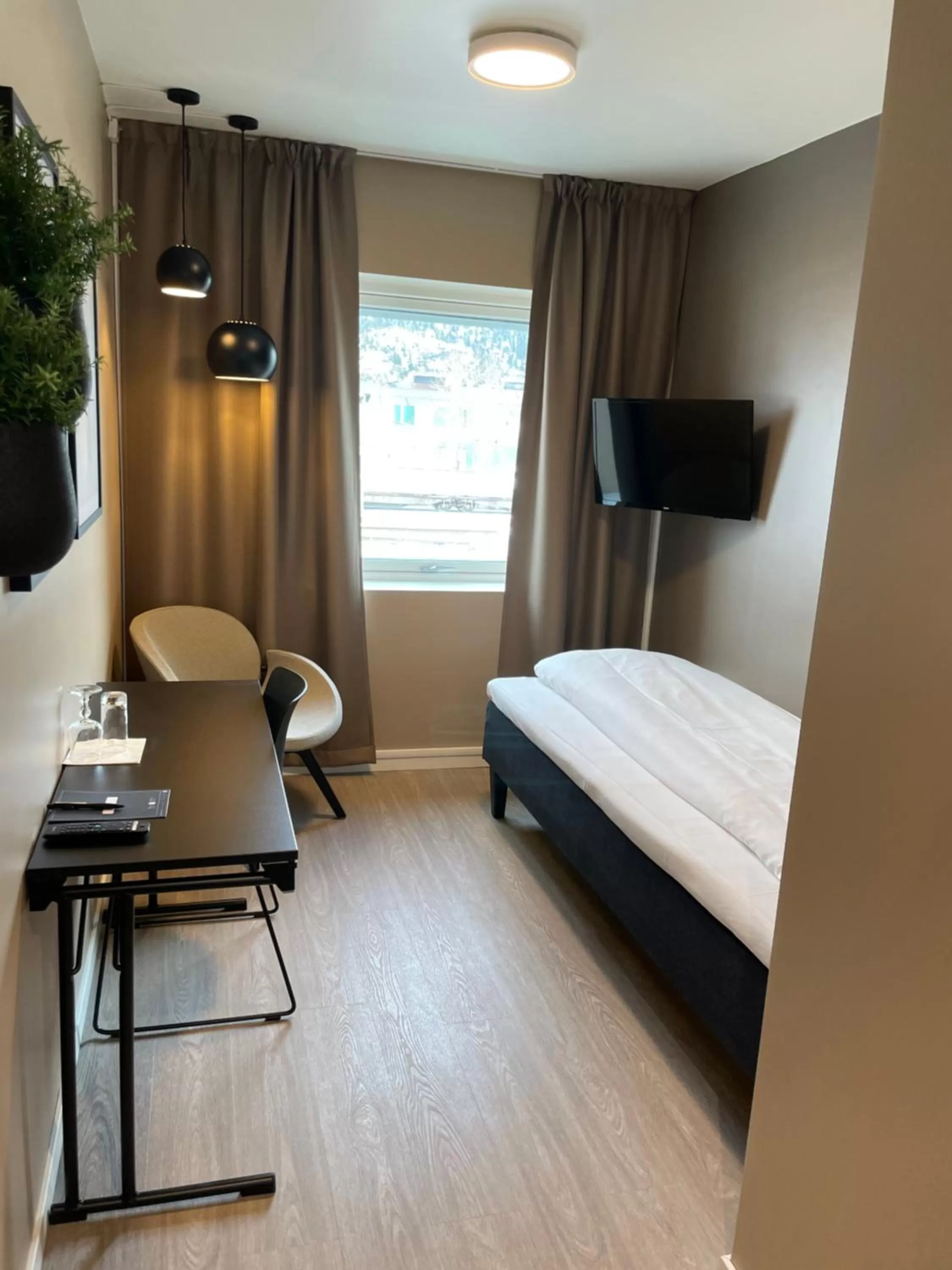 Bed in Mosjøen Hotel