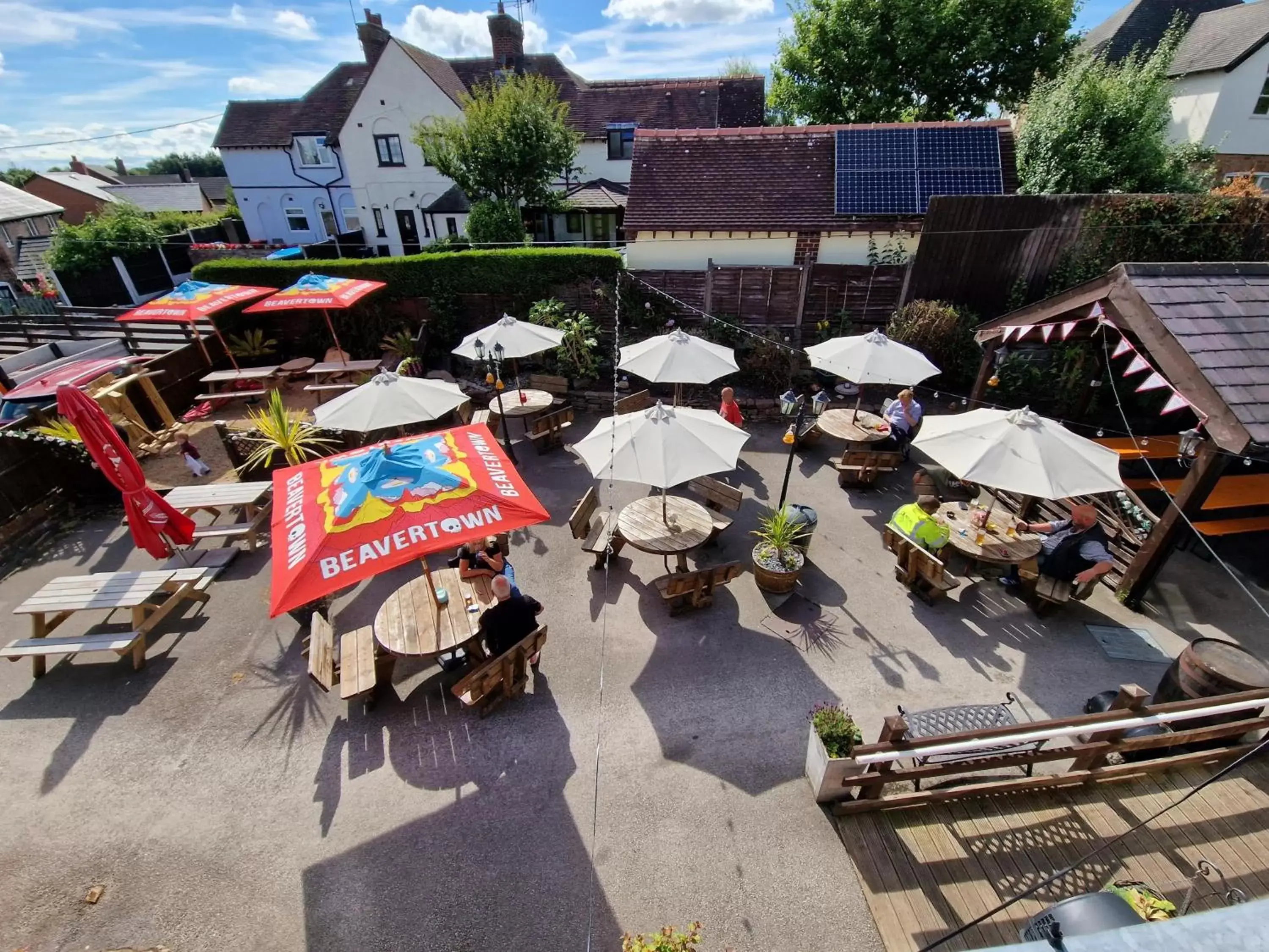 Garden, Pool View in The Foresters Arms