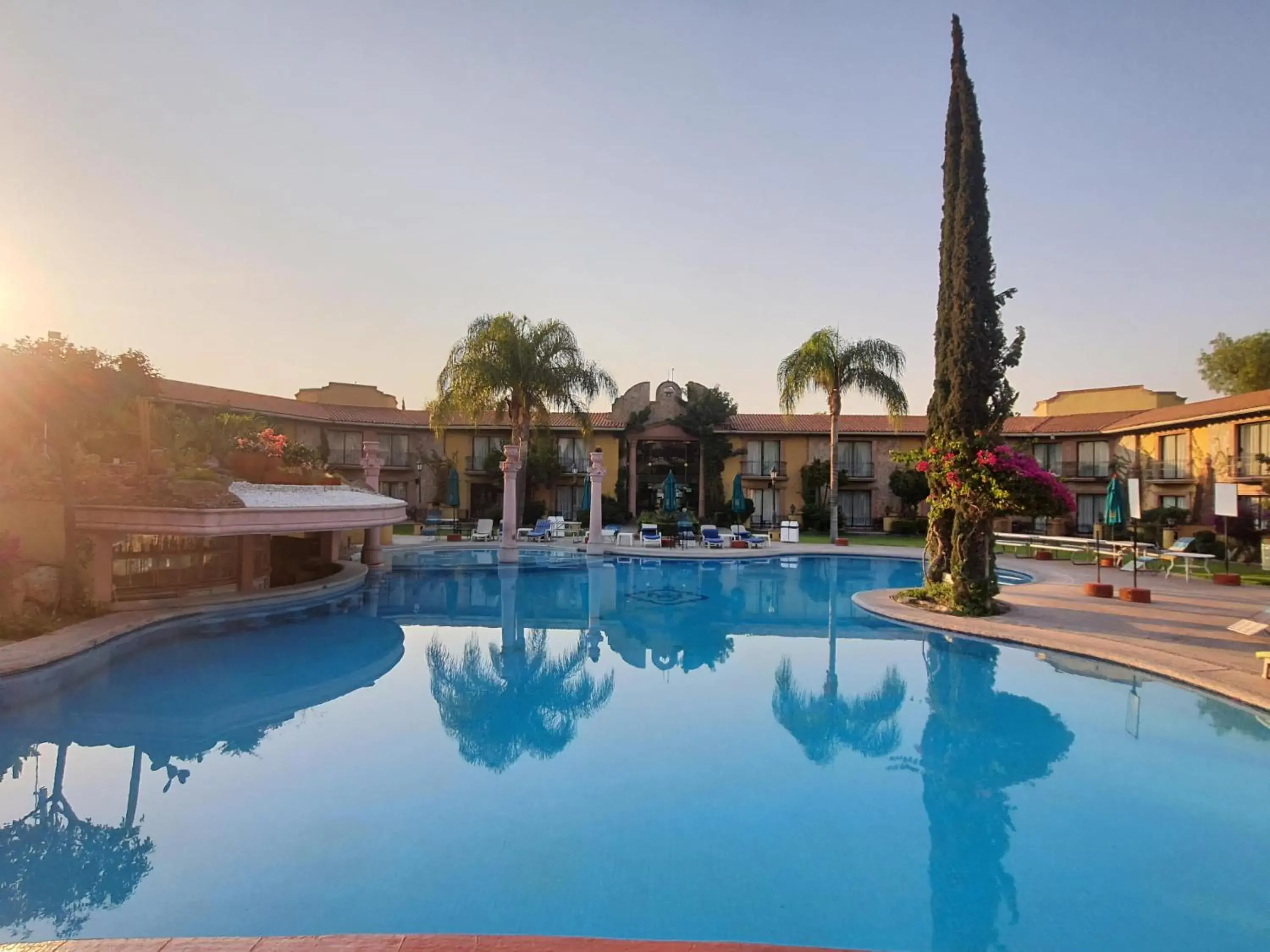 Swimming Pool in Gran Hotel Hacienda De La Noria