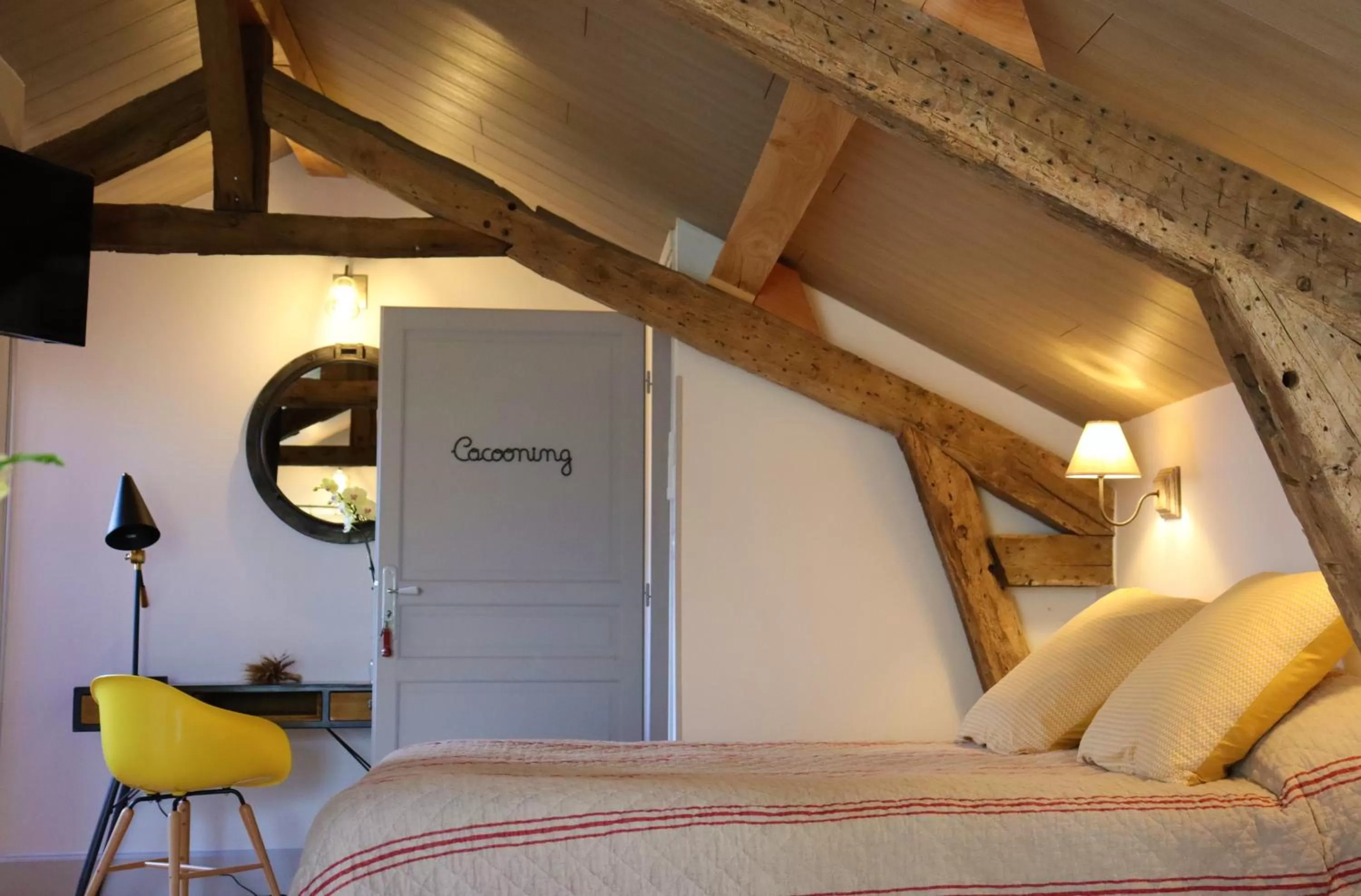 Bed in Maison D'hôtes Sainte-Marie