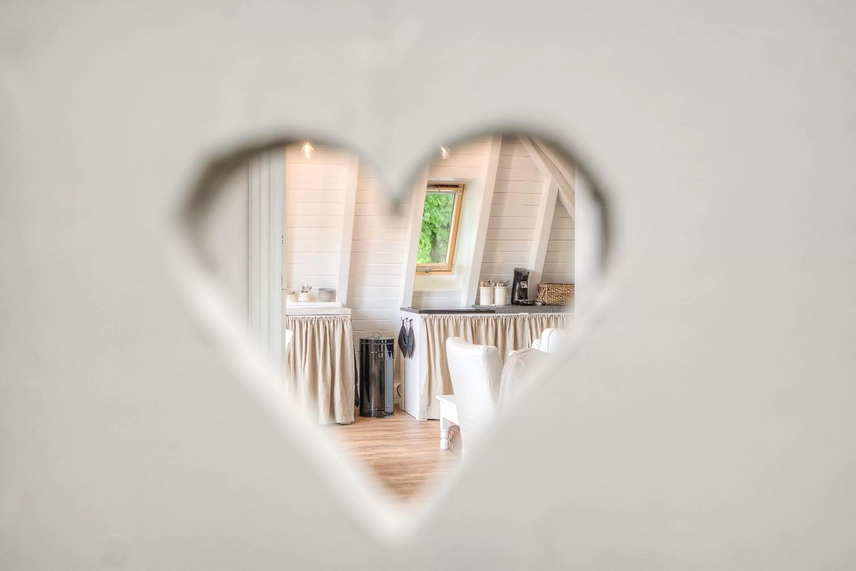 Decorative detail, Dining Area in Appartement De Koesfabriek centrum Dokkum
