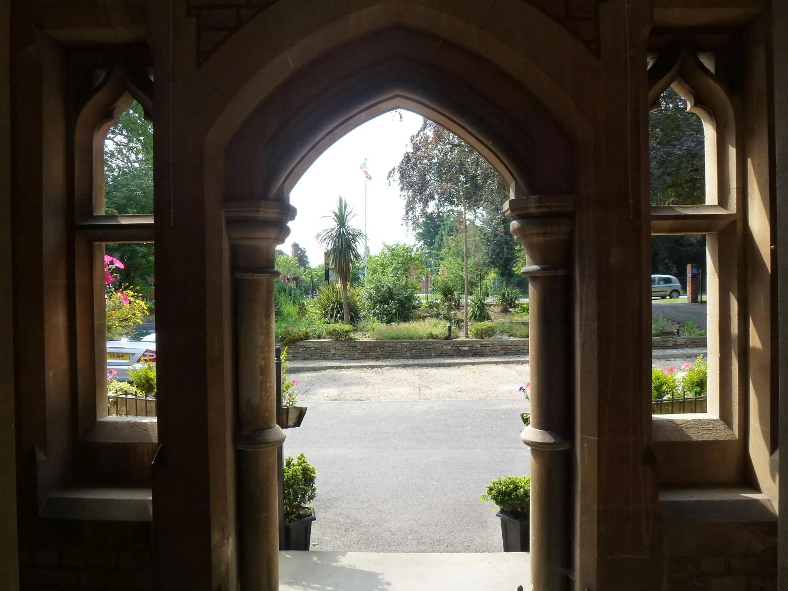 Facade/entrance in Beech House Hotel