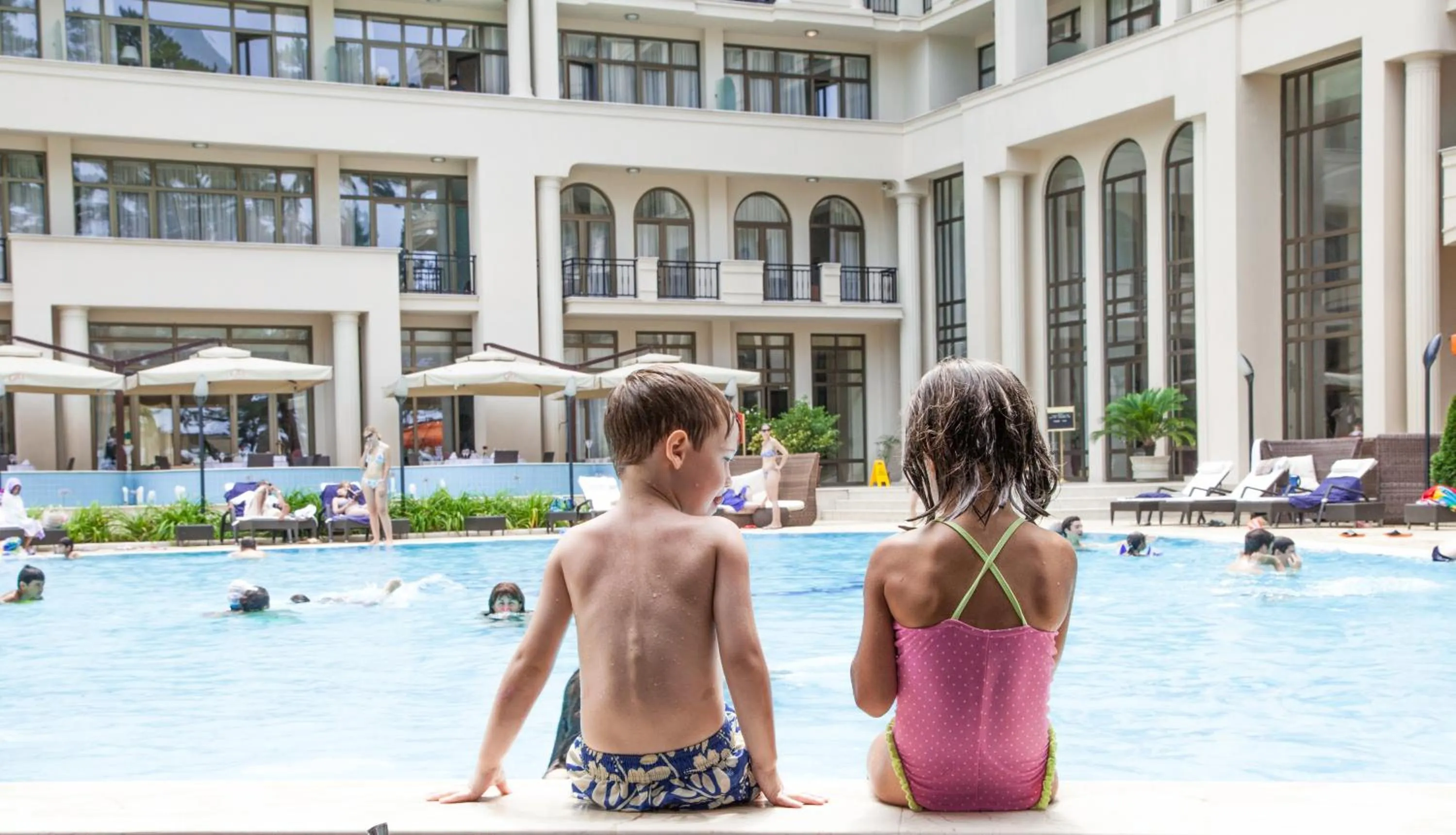 Swimming pool in Kobuleti Georgia Palace Hotel & Spa