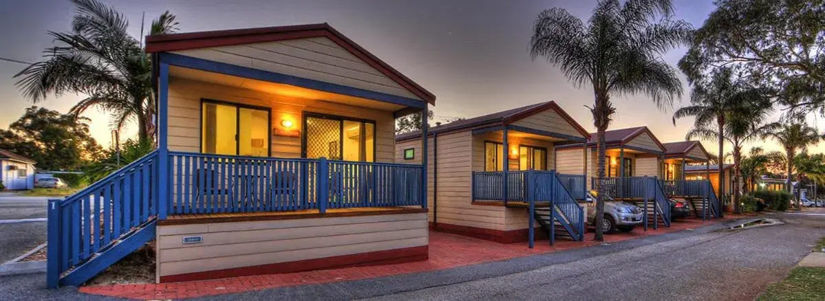 Property building, Facade/Entrance in Central Caravan Park