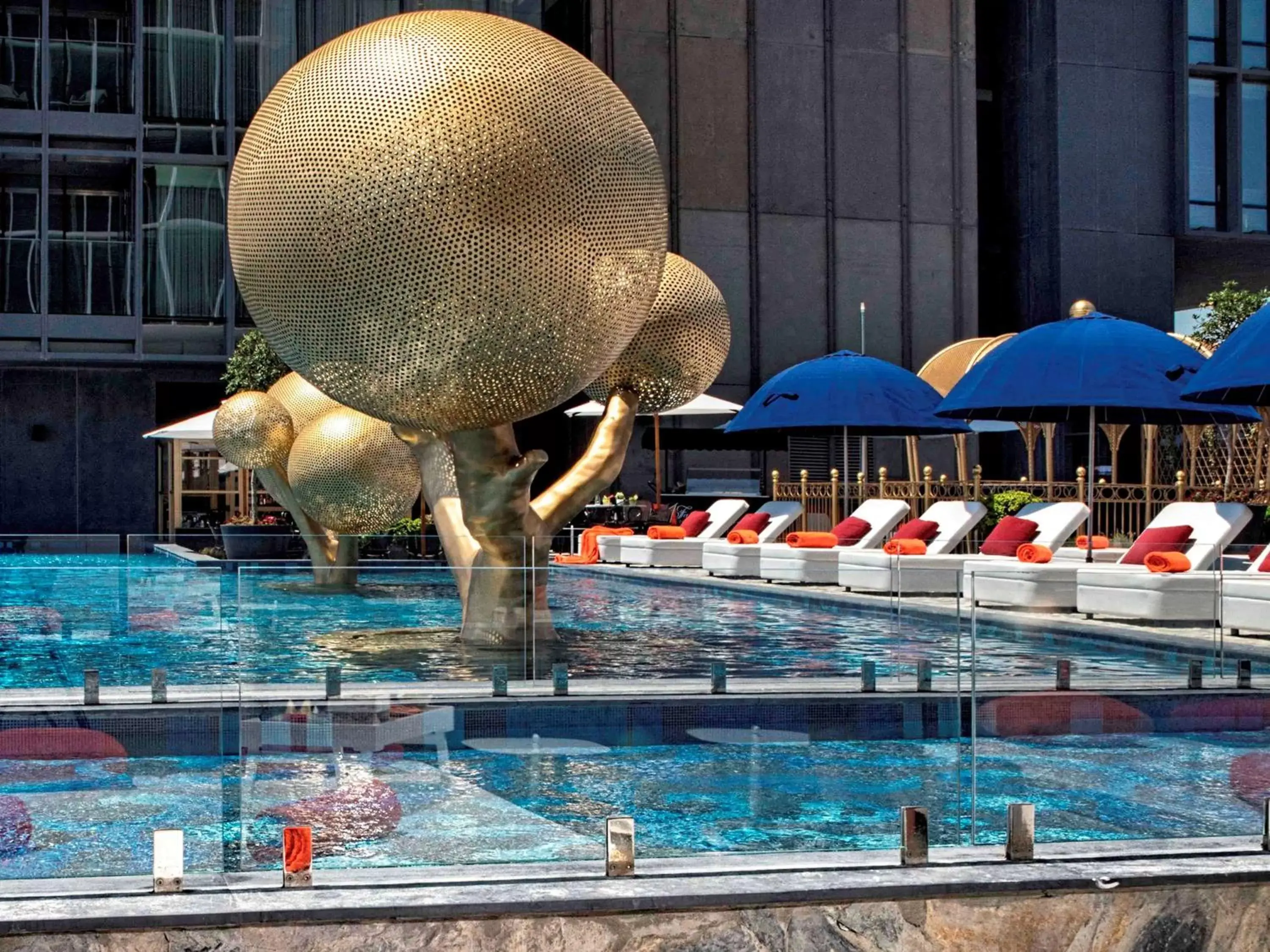 On site, Swimming Pool in Fairmont Quasar Istanbul Hotel