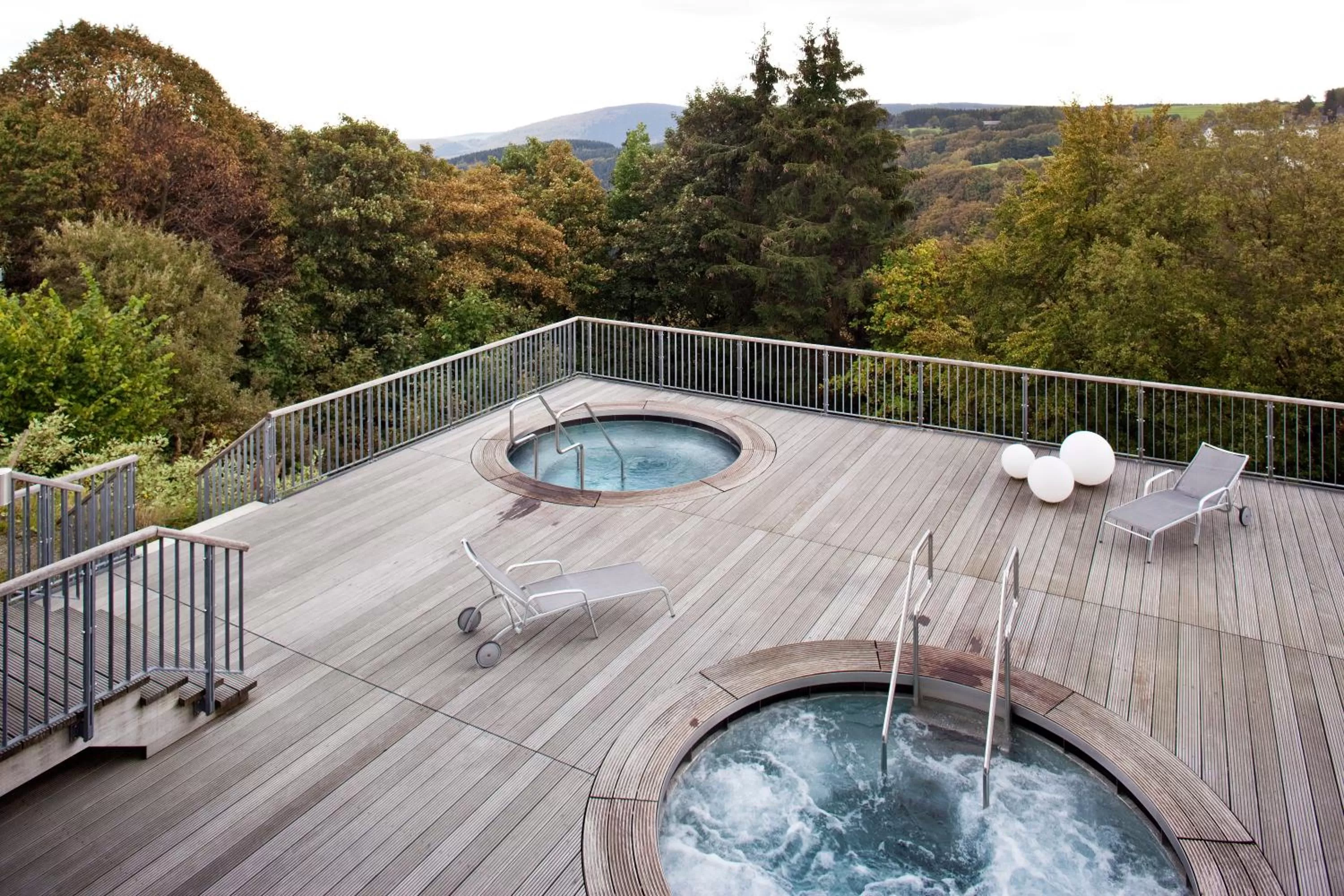 Hot Tub in Hapimag Ferienwohnungen Winterberg