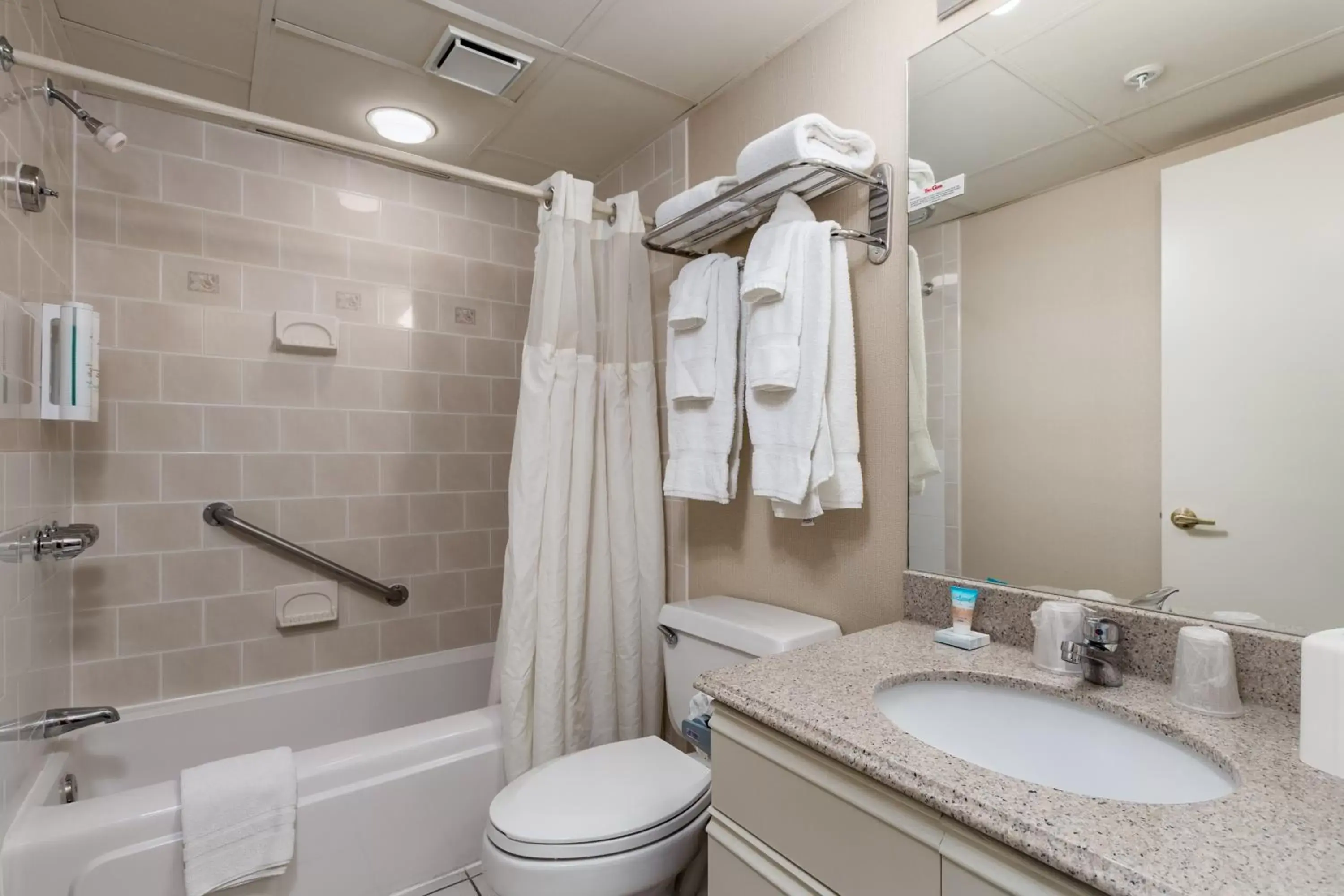 Shower, Bathroom in Princess Royale Oceanfront Resort