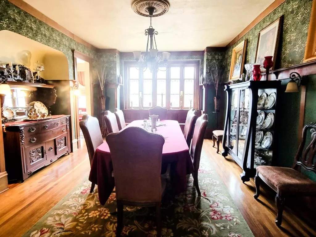 Dining Area in Chocolate Mansion