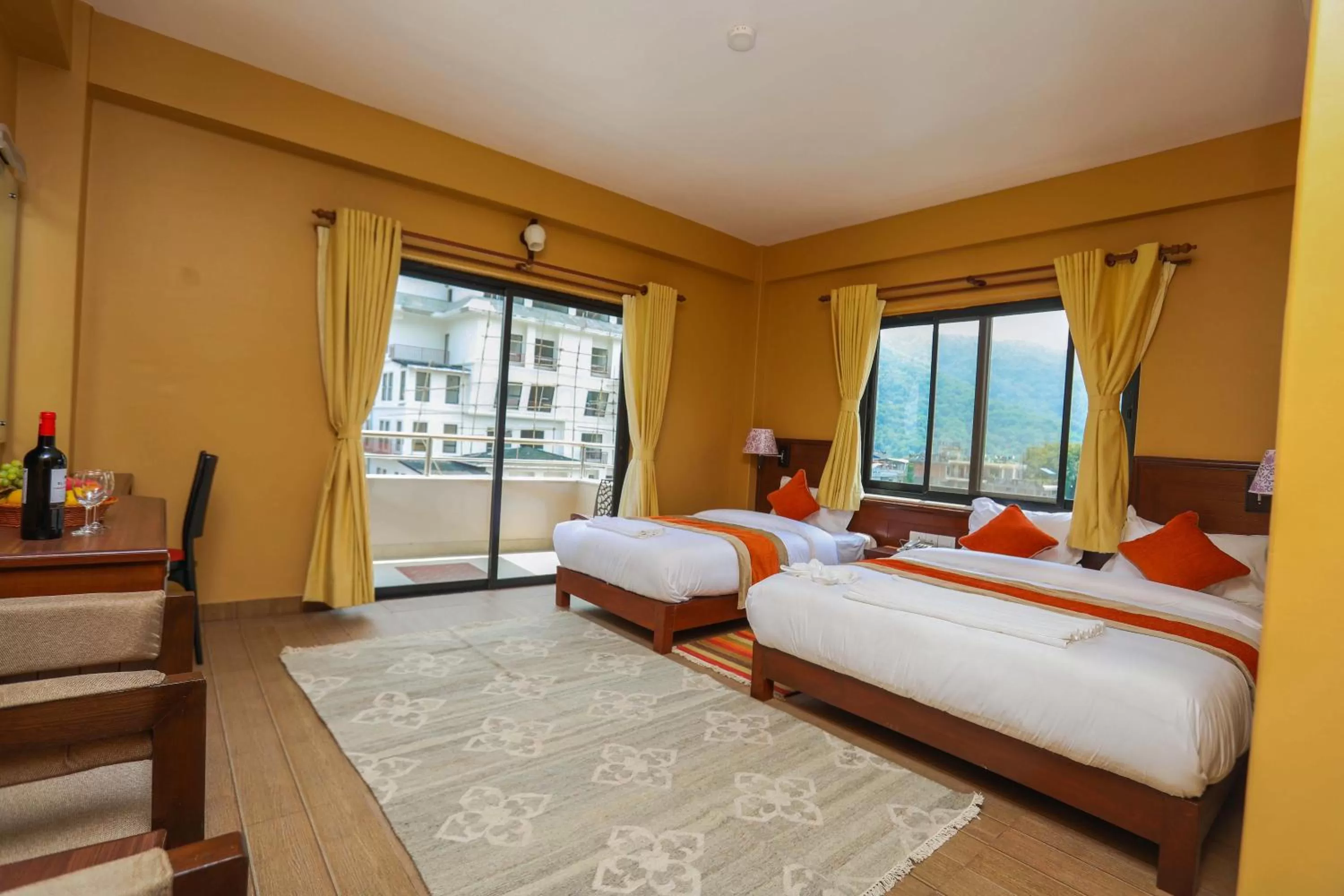 Decorative detail in Hotel The Clock