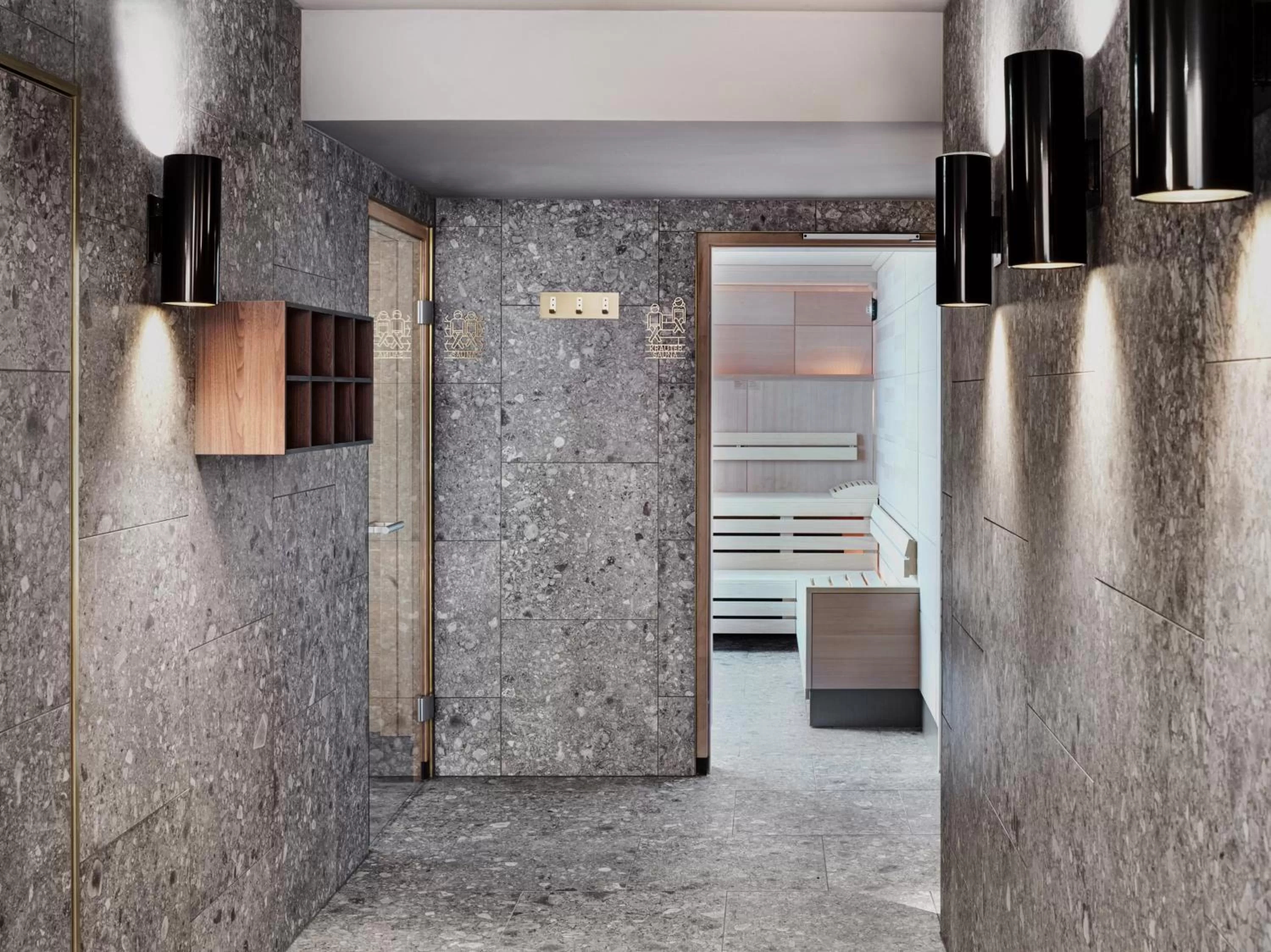 Sauna in STAGE 12 Hotel by Penz