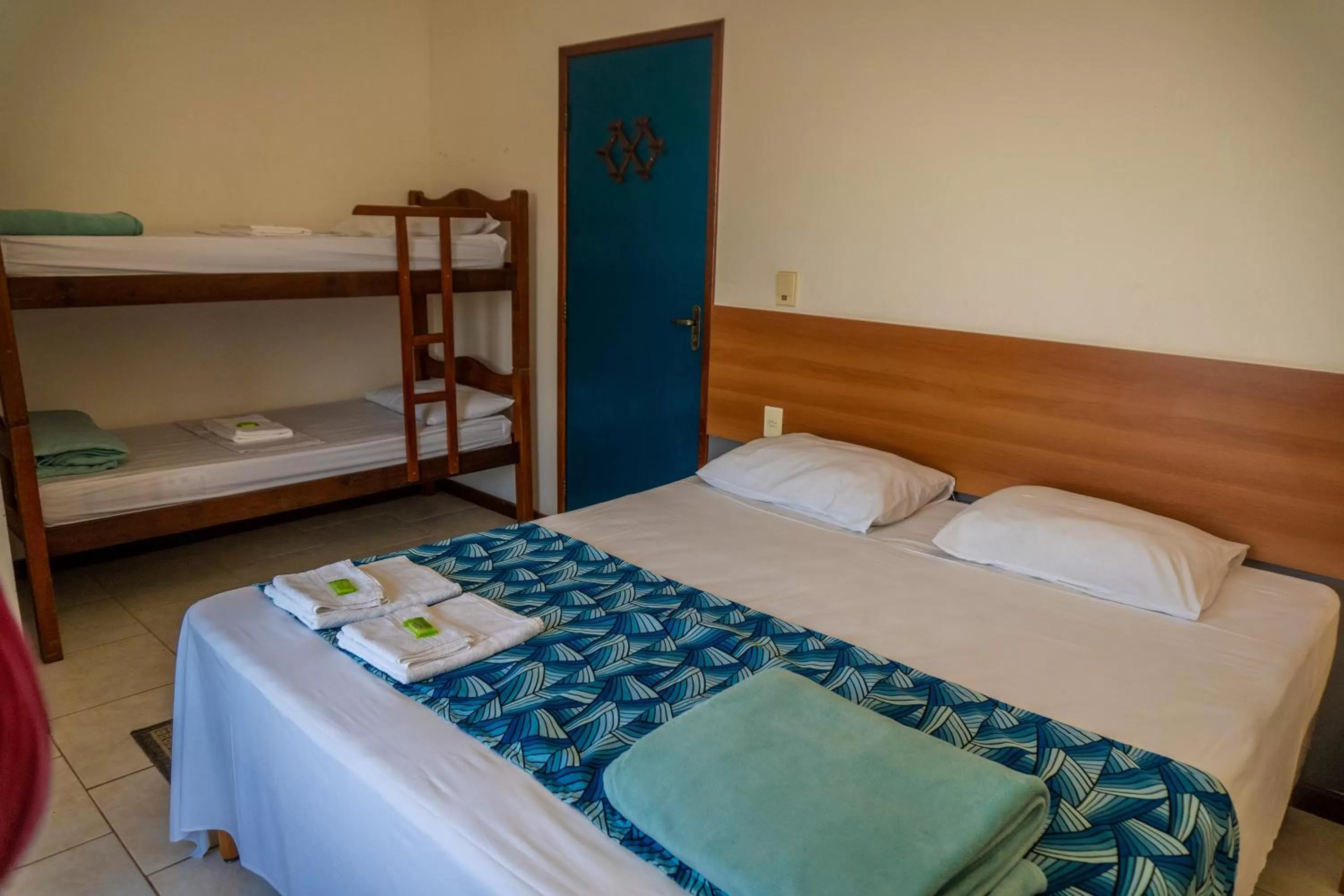 Bed in Pousada Piquara