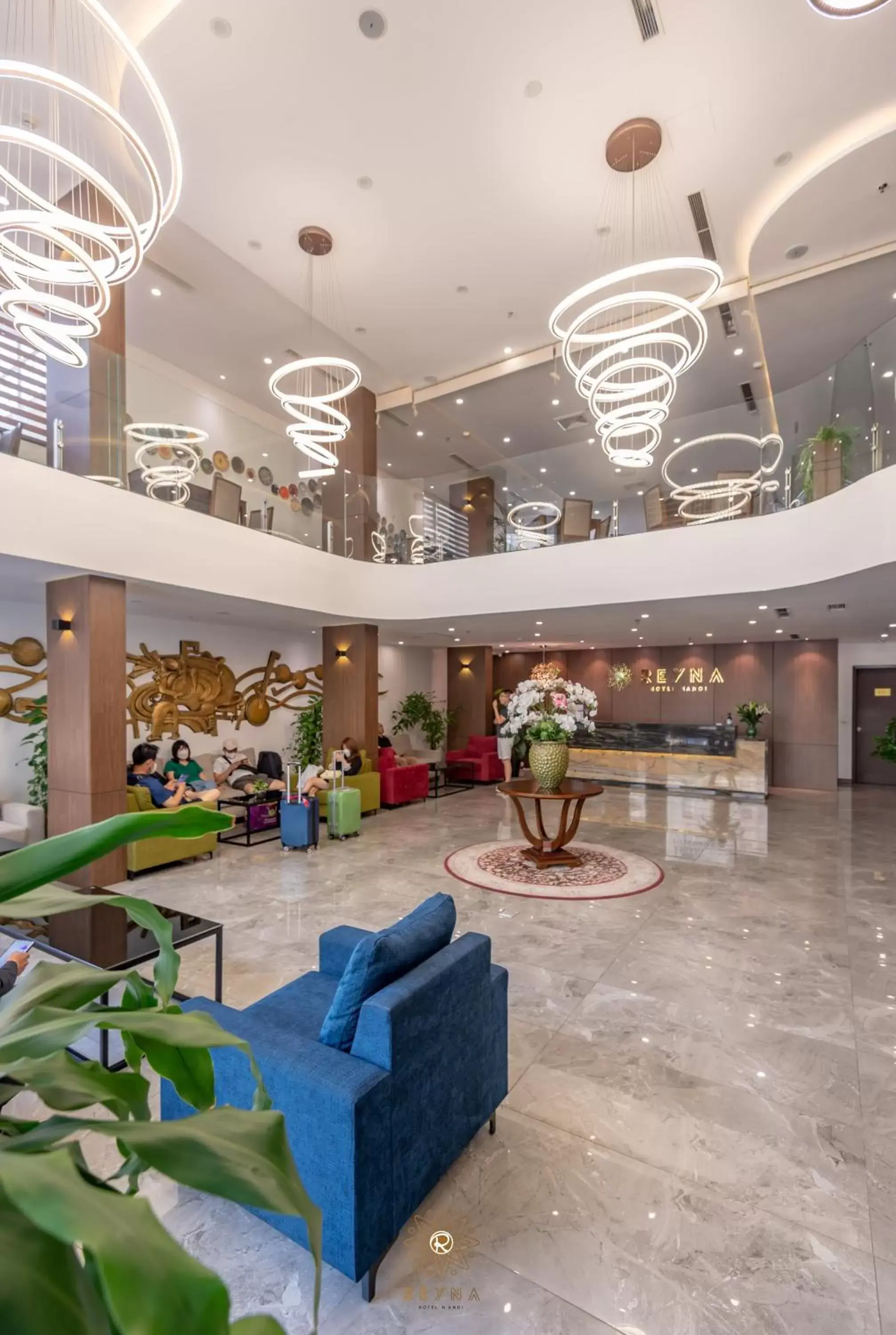 Lobby or reception in Reyna Hotel Hanoi & Spa Lobby or reception in Reyna Hotel Hanoi & Spa