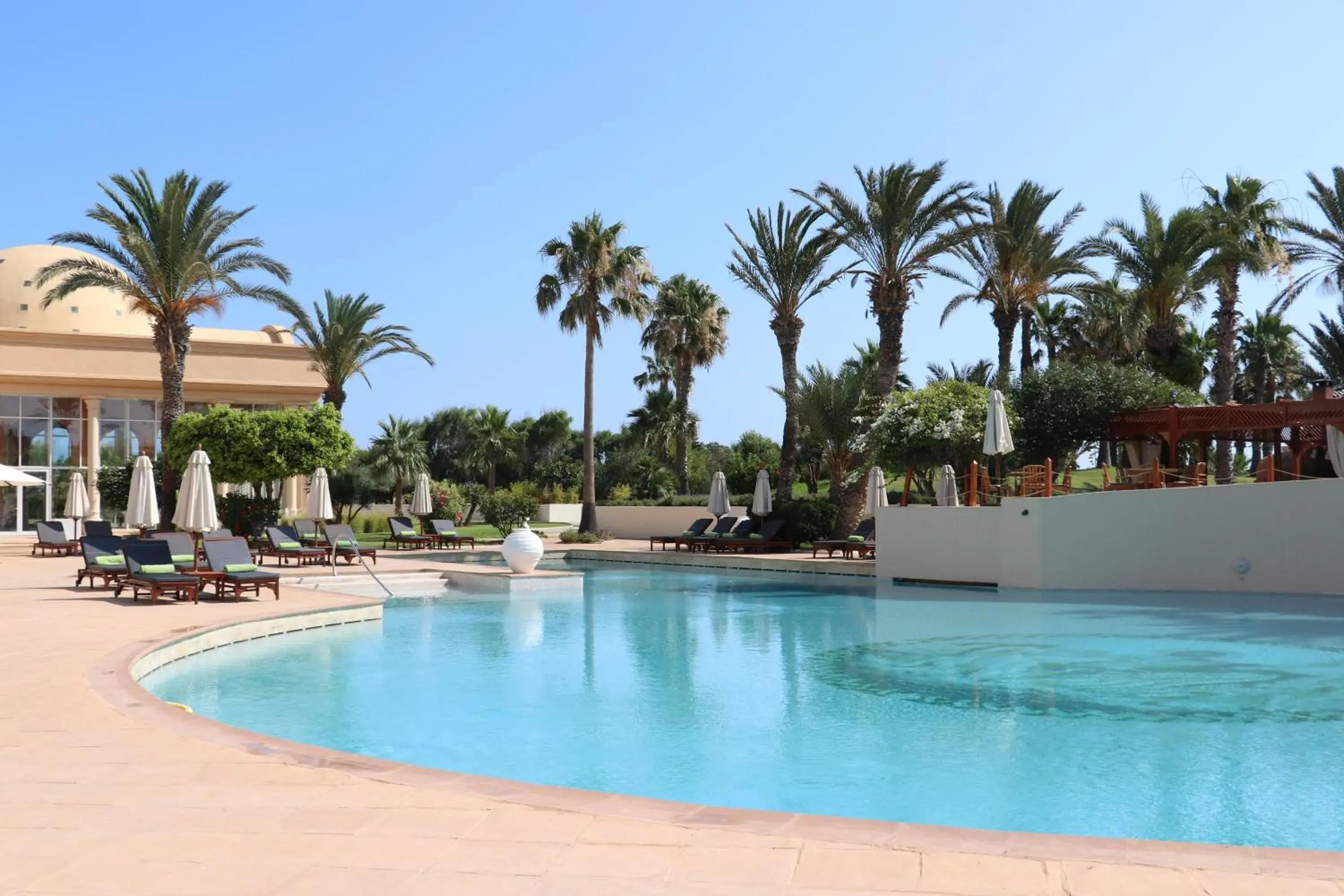 Swimming Pool in The Residence Tunis