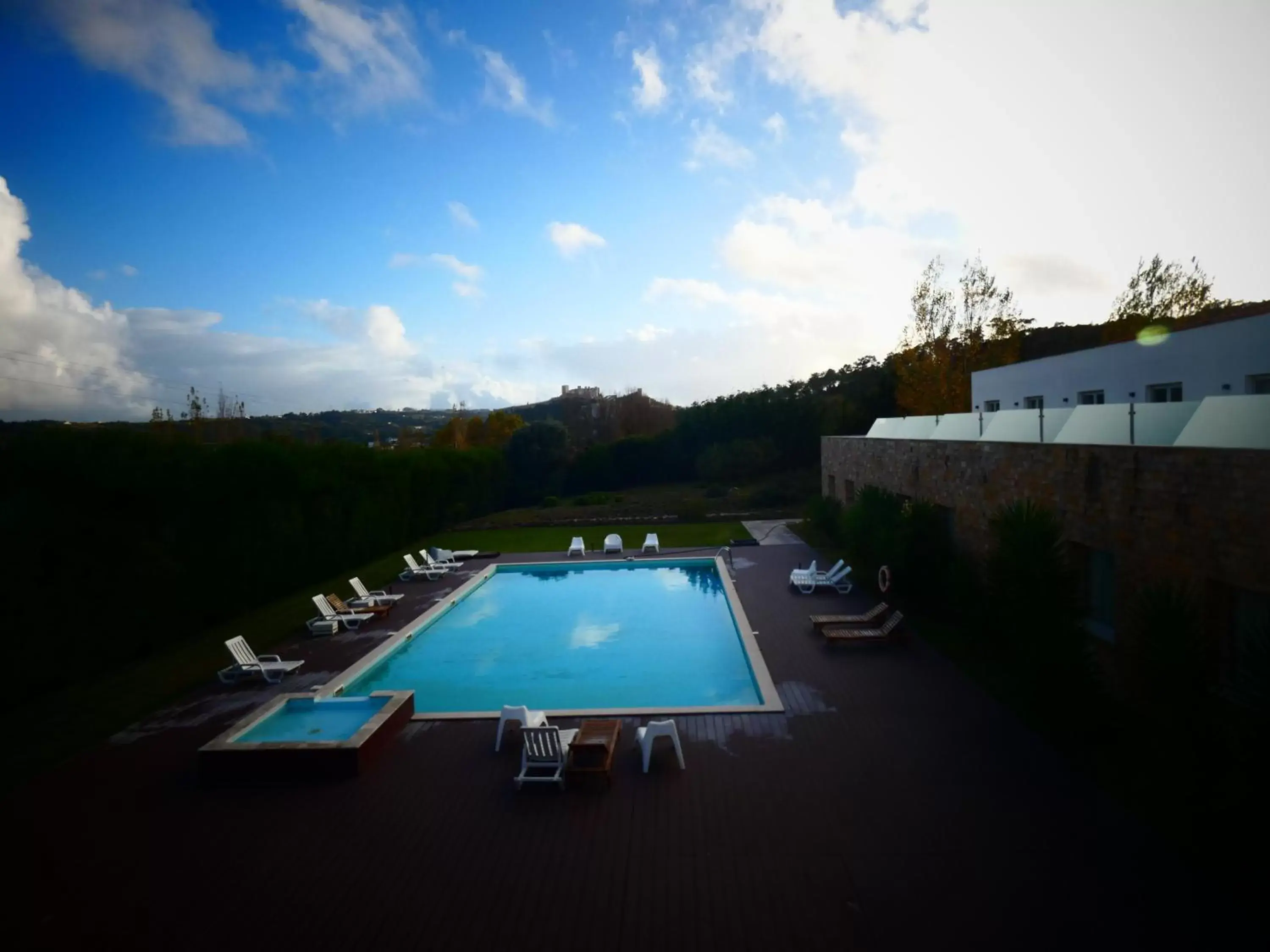 Pool View in Hotel Vila D'Óbidos