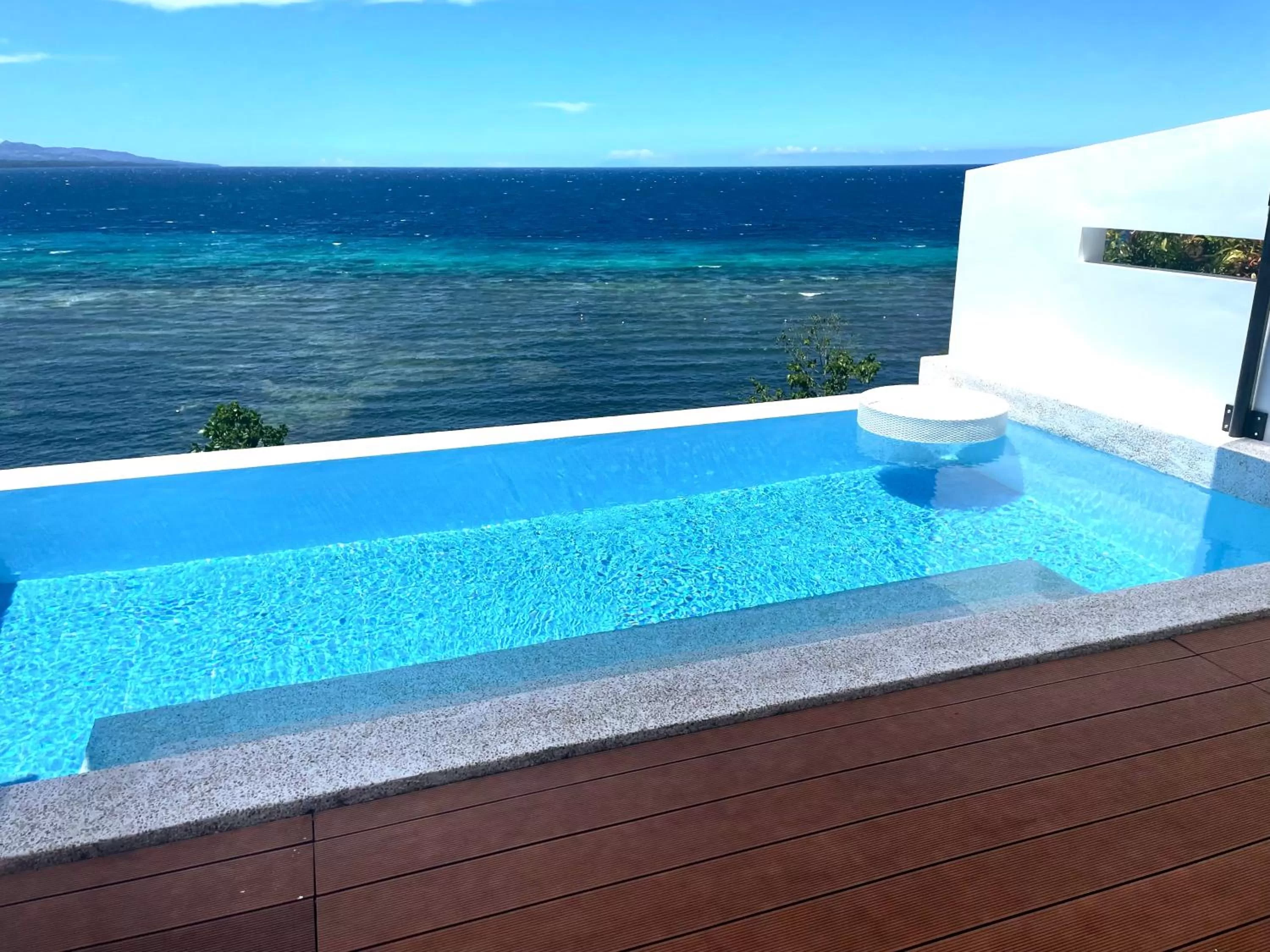 Pool view in Epic Suites Bohol ADULTS ONLY