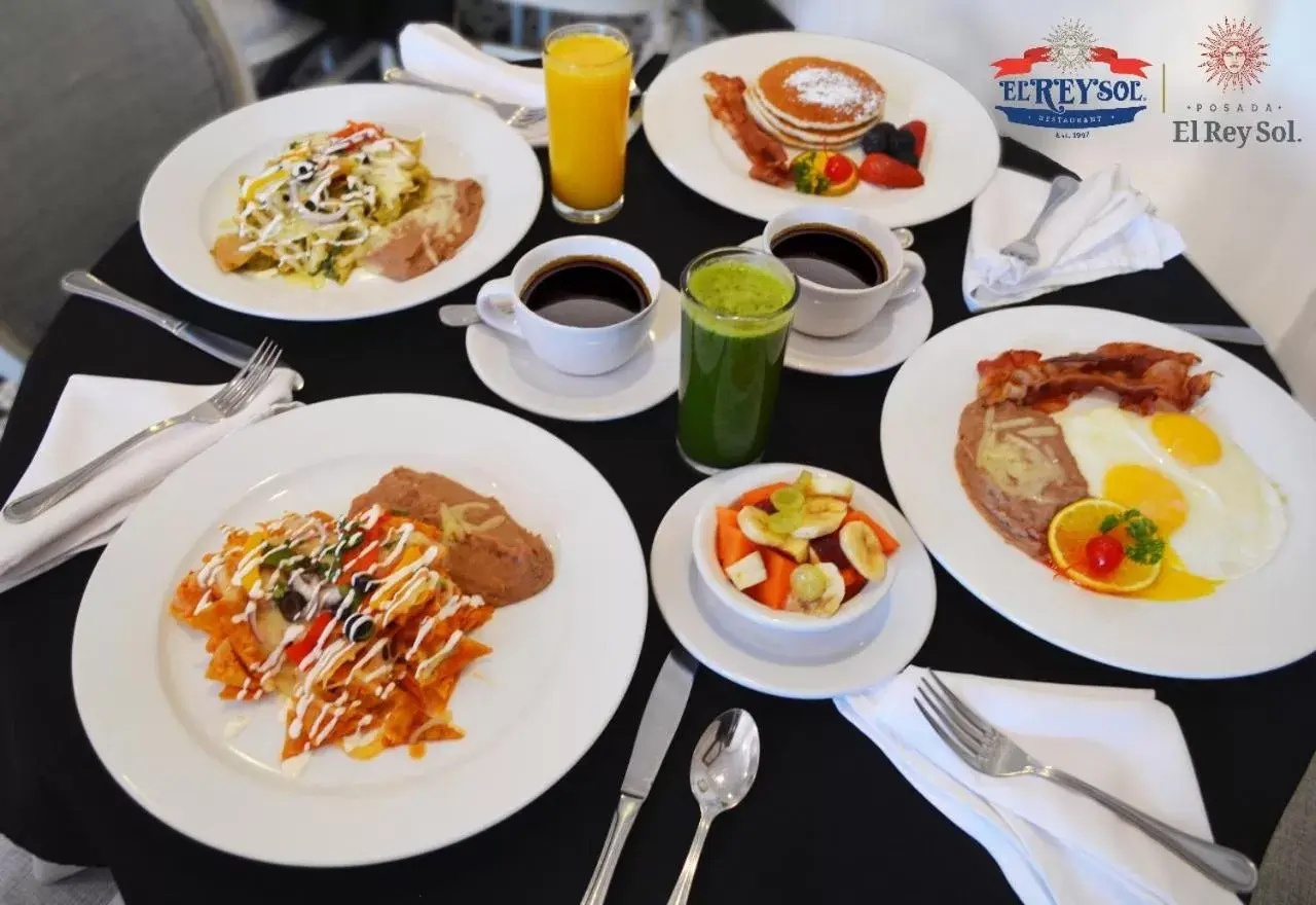 American breakfast, Breakfast in Hotel Posada El Rey Sol