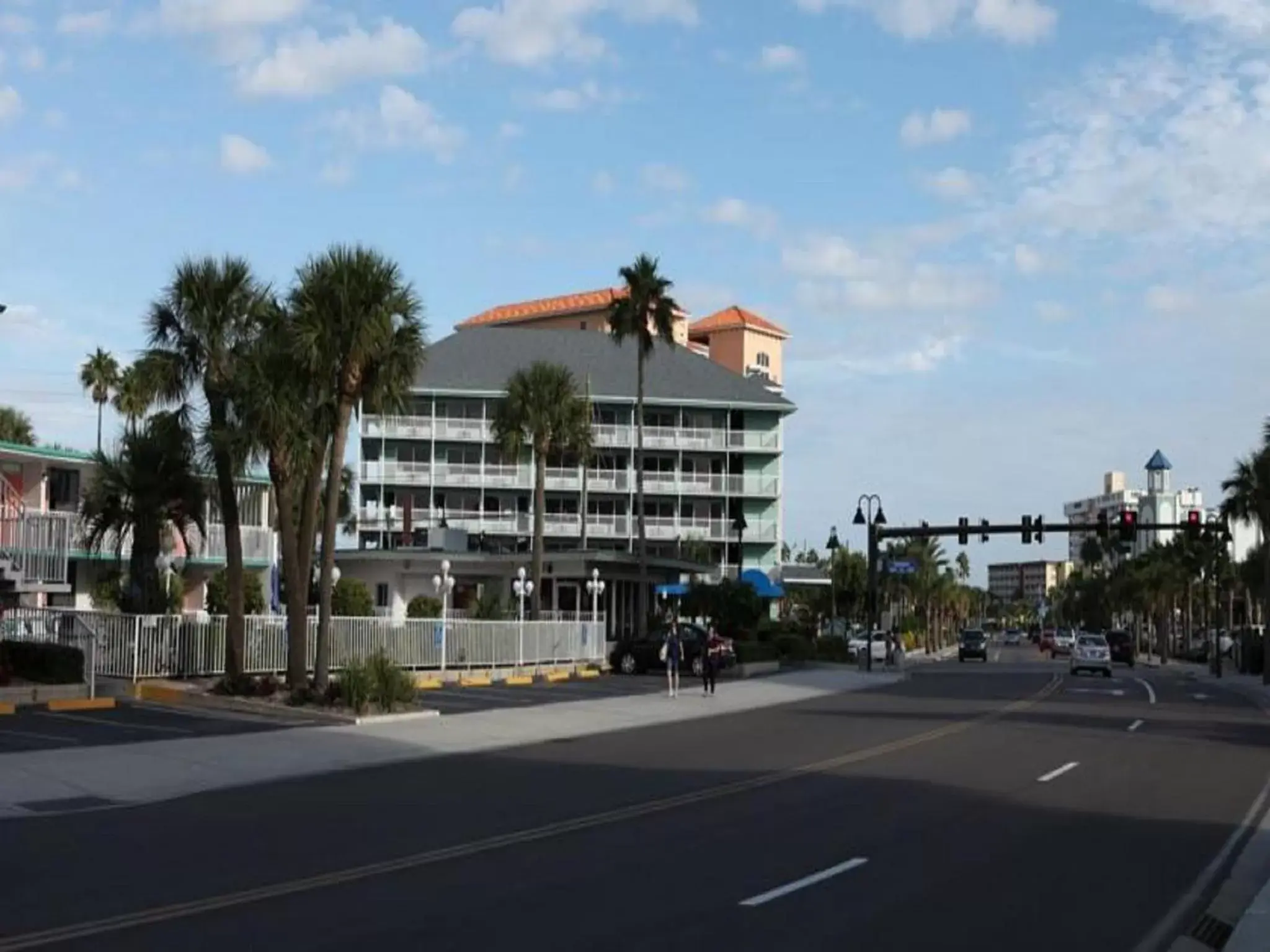 Facade/entrance in Clearwater Beach Hotel Facade/entrance in Clearwater Beach Hotel