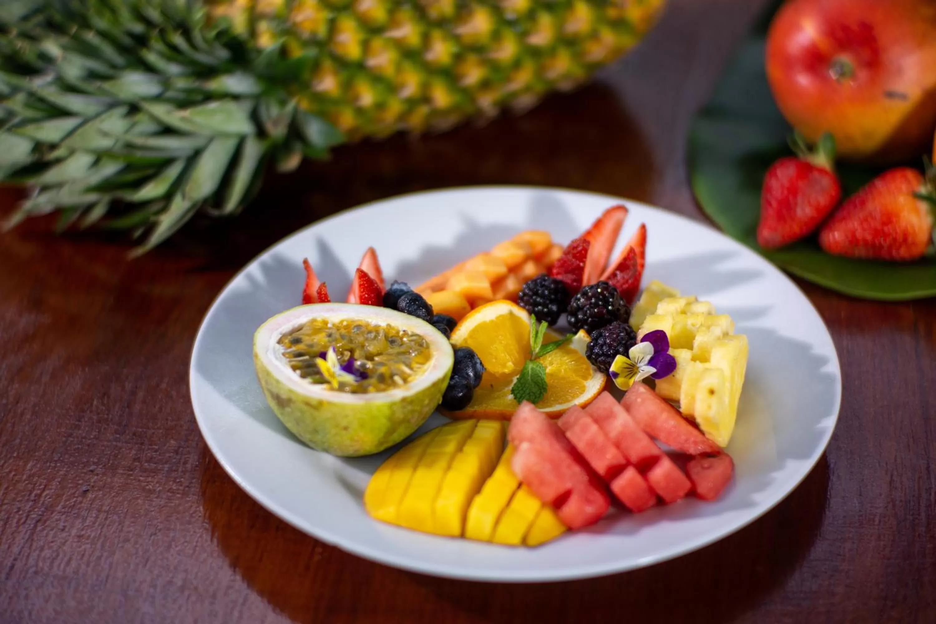 Food and drinks in Villa Lapas Jungle Village