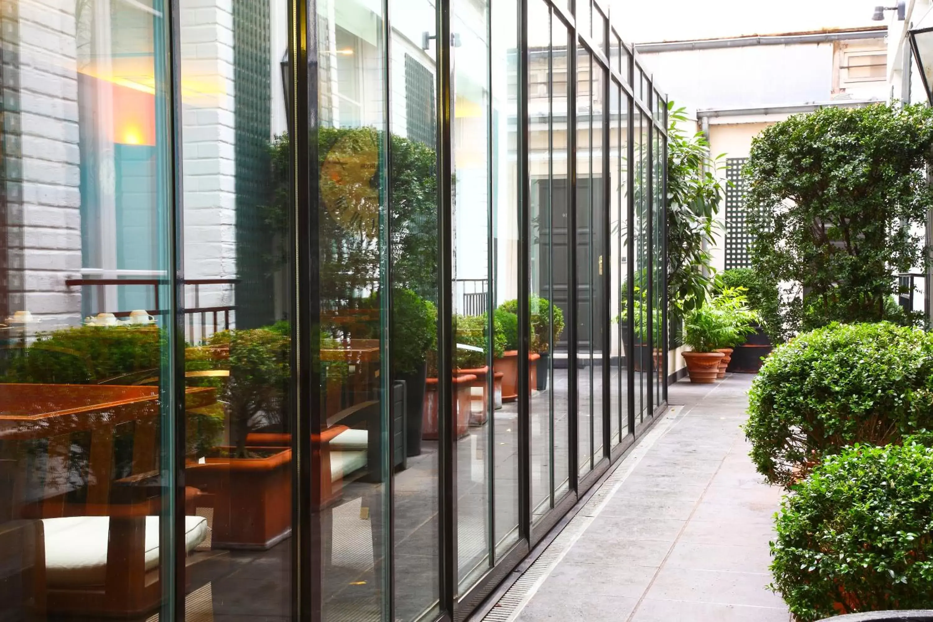 Patio in Hotel De La Jatte