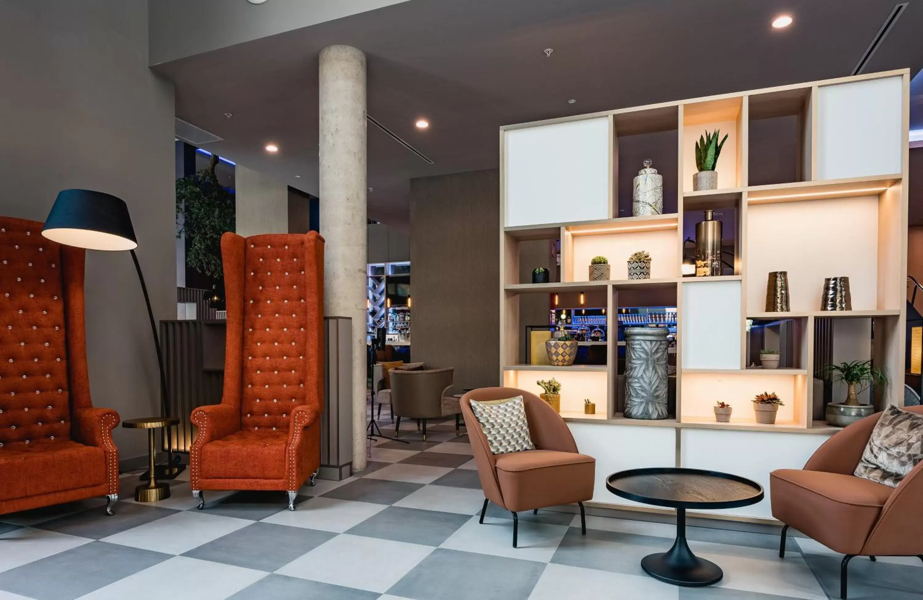 Lobby or reception, Lounge/Bar in Leonardo Royal Hotel Barcelona Fira