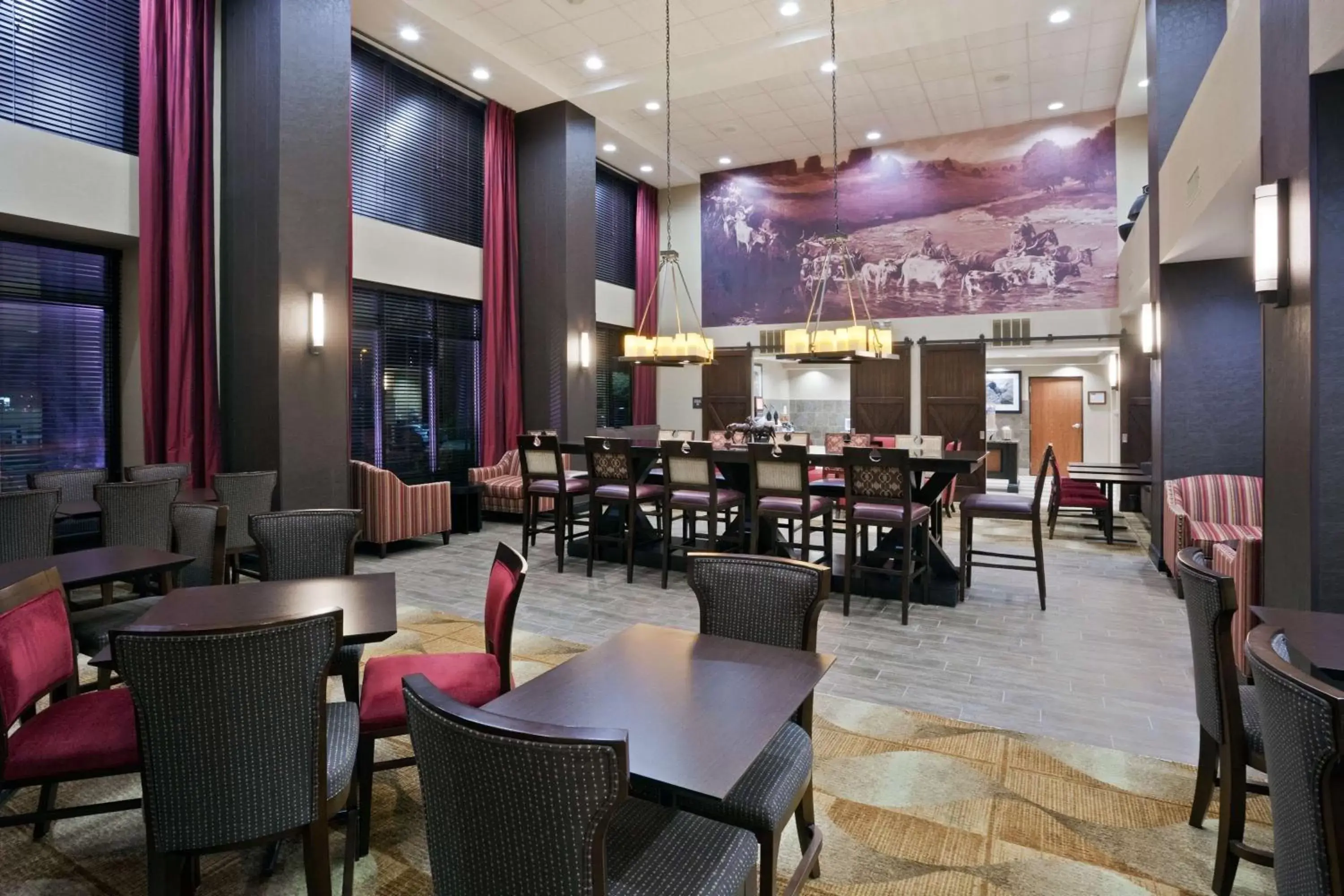 Lobby or reception, Restaurant/Places to Eat in Hampton Inn & Suites Dallas-Allen